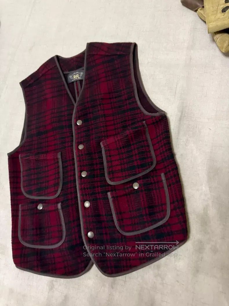 RRL Ralph Lauren RRL Ralph Lauren Cabbage price old vest Size US XS / EU 42 / 0 - 6 Thumbnail