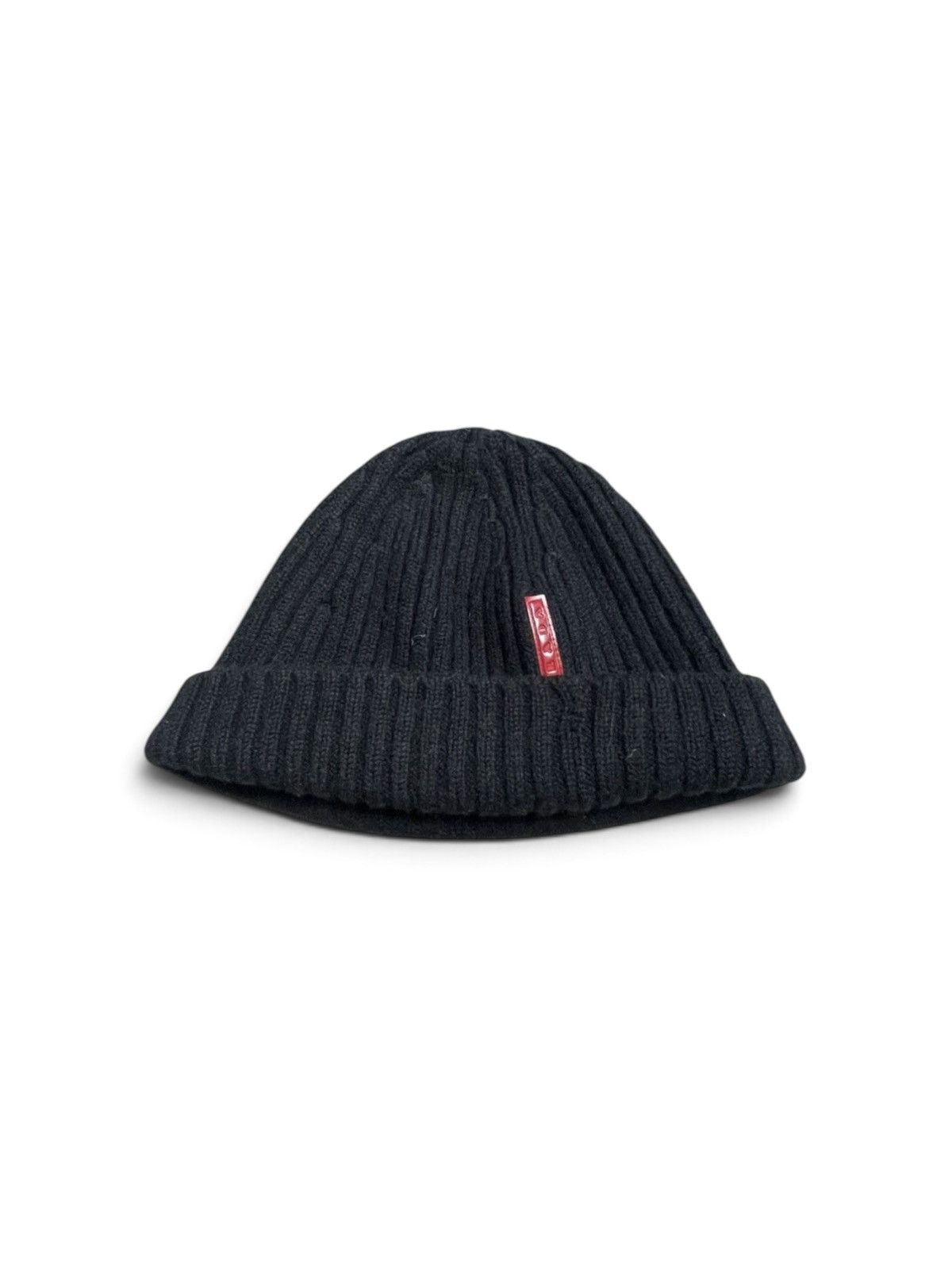 90-00s prada sports ビーニー Prada Prada Sport 00s Beanie Wool Hat Red Label Logo | Grailed