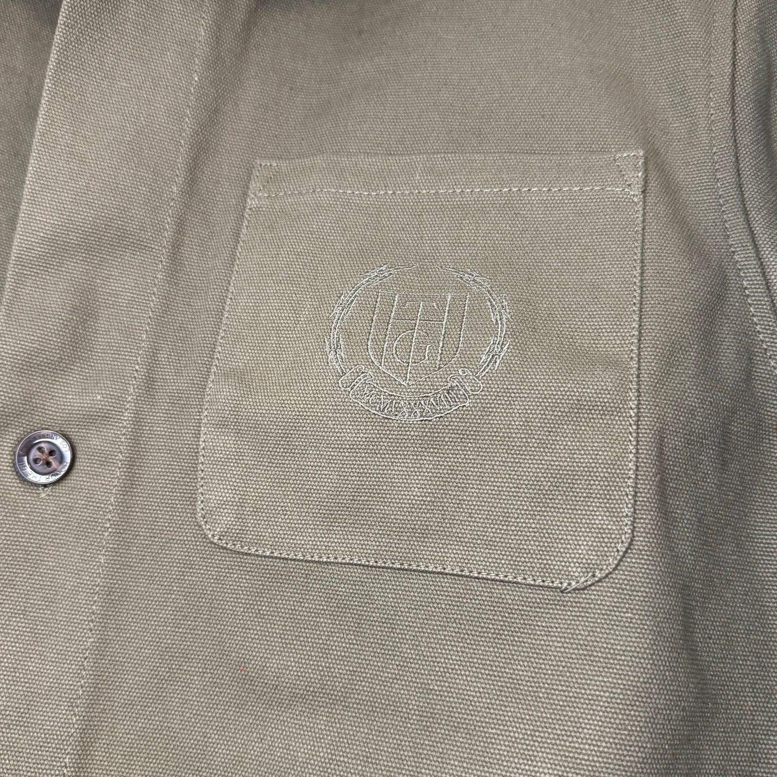 Honor the Gift •NEW• HONOR THE GIFT HEAVY JACKET Canvas Trench in Olive • M Size M / US 6-8 / IT 42-44 - 12 Thumbnail
