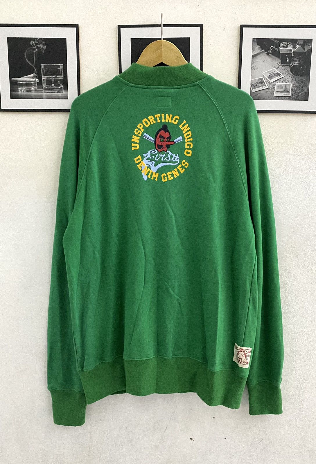 Evisu Vintage Evisu ranch embroidery varsity zipper Size US XXL / EU 58 / 5 - 2 Thumbnail