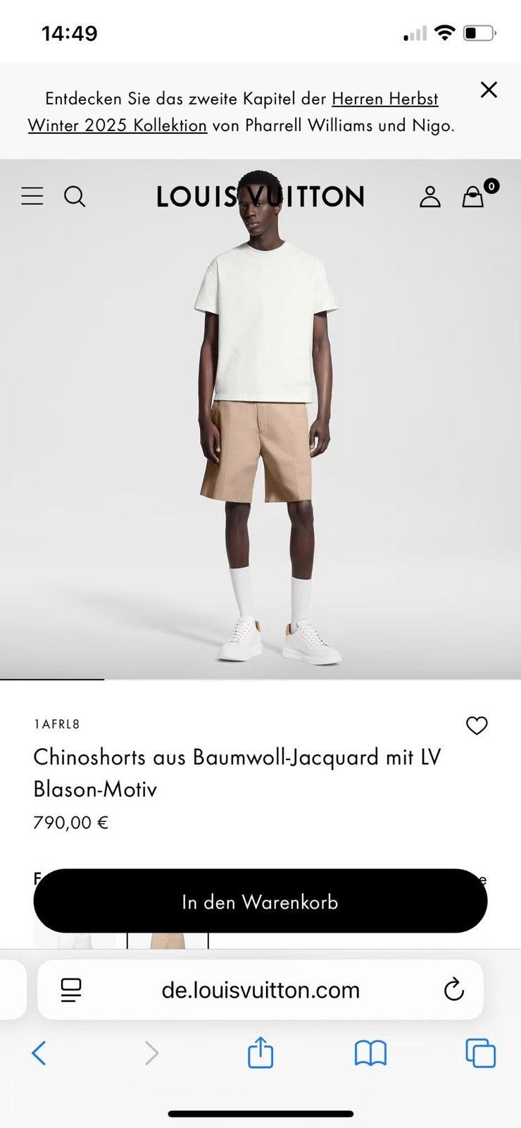 Louis Vuitton Monogram shorts Size US 38 / EU 54 - 3 Thumbnail