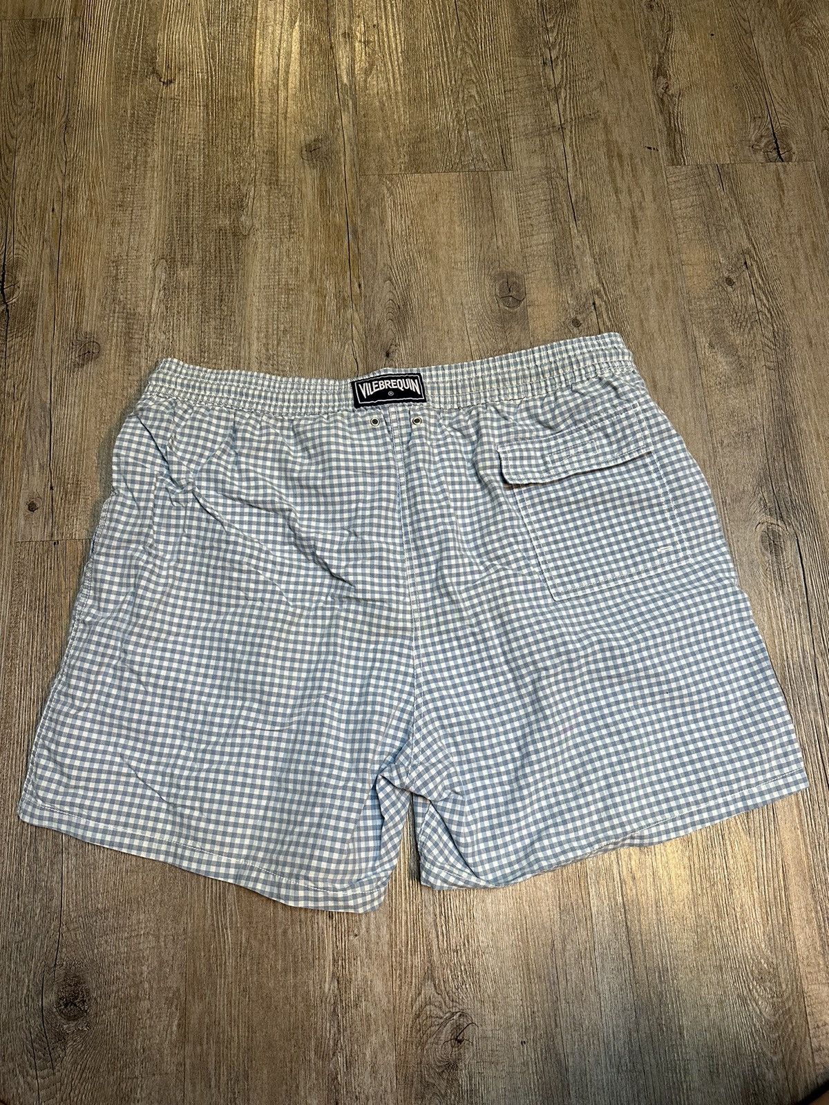 Vilebrequin Light Blue Vilebrequin Swimshorts Size US 38 / EU 54 - 2 Thumbnail