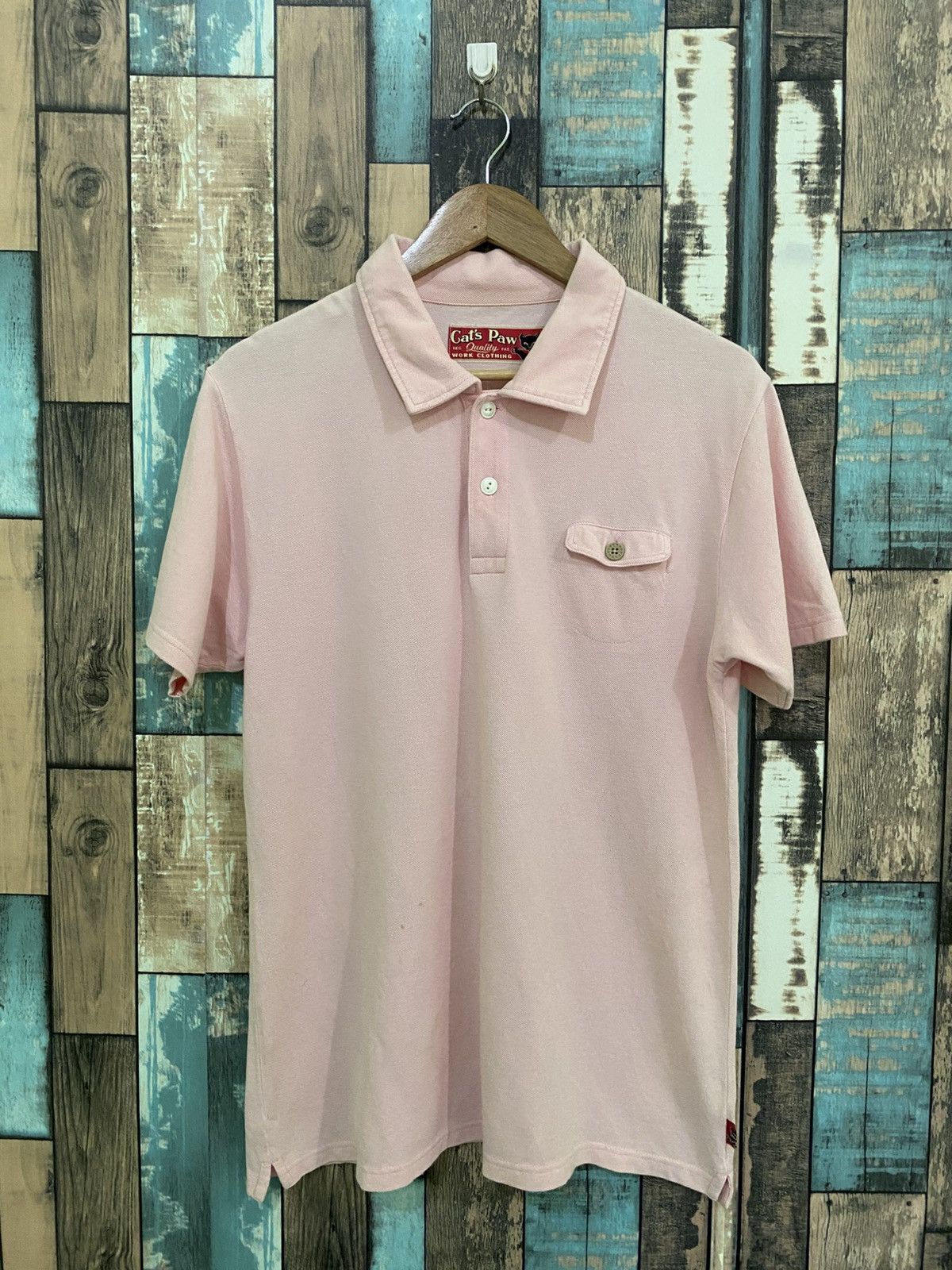 CAT'S PAW Cats Paw Toyo Enterprise Polo Shirt Size US L / EU 52-54 / 3 - 1 Thumbnail