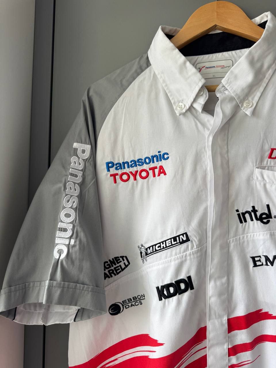 Japanese Brand × NASCAR Toyota Panasonic Denso Racing Motorsports Shirt Size US XL / EU 56 / 4 - 5 Thumbnail