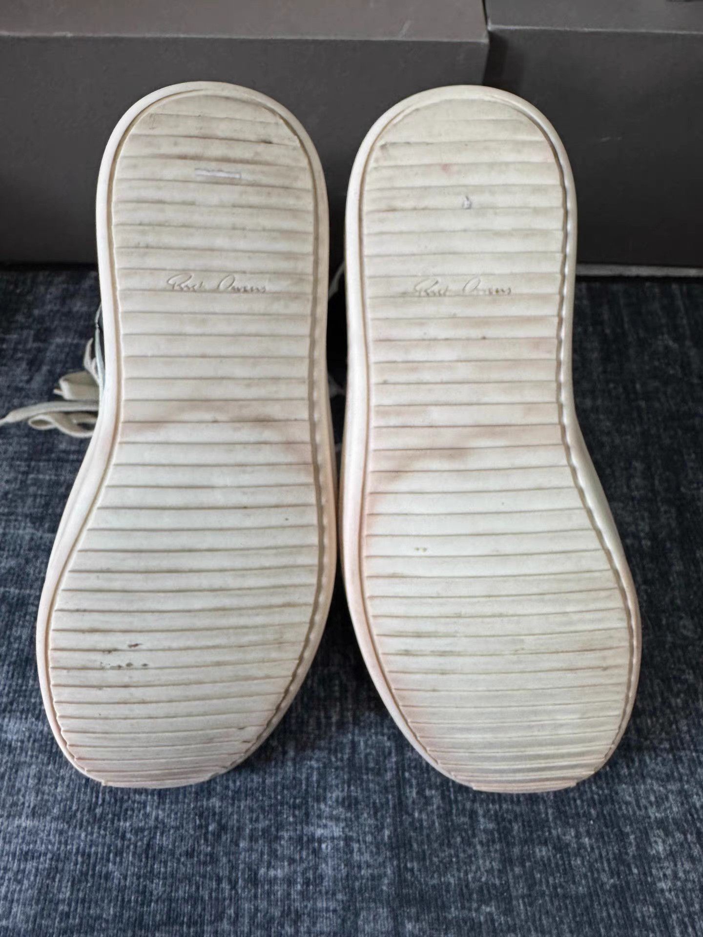 Rick Owens Rick Owens Mainline Triangle Sneakers Size US 7.5 / IT 37.5 - 6 Thumbnail