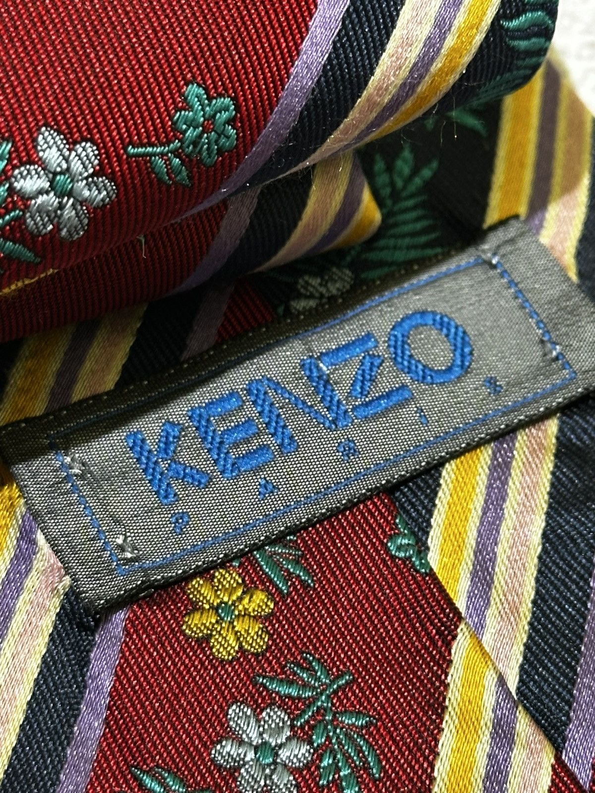 Kenzo Rate Vintage Kenzo Tie 90's Size ONE SIZE - 4 Thumbnail