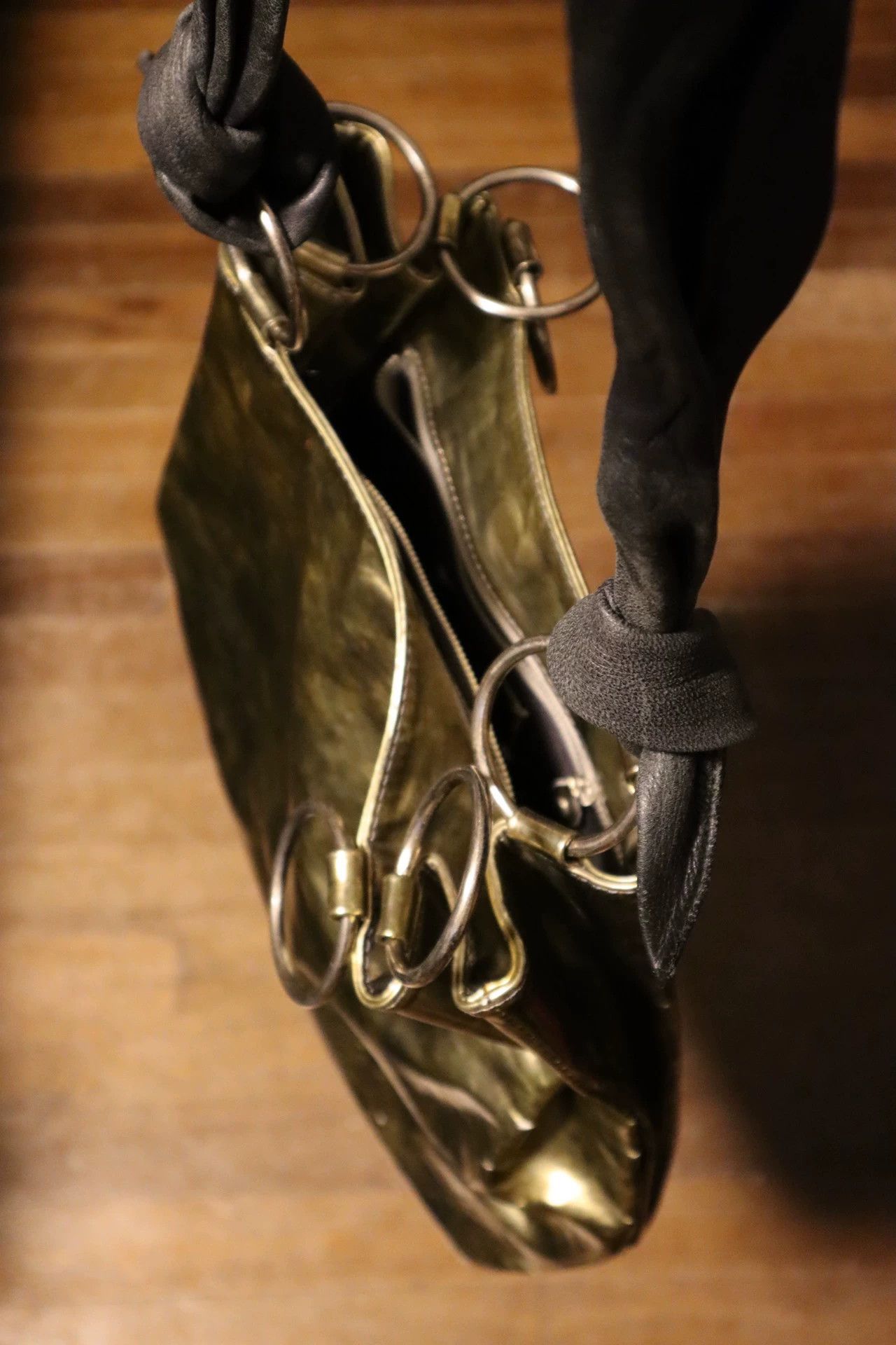 Maison Margiela Maison Martin Margiela | Original Gold-Plated Crossbody Bag Size ONE SIZE - 3 Thumbnail