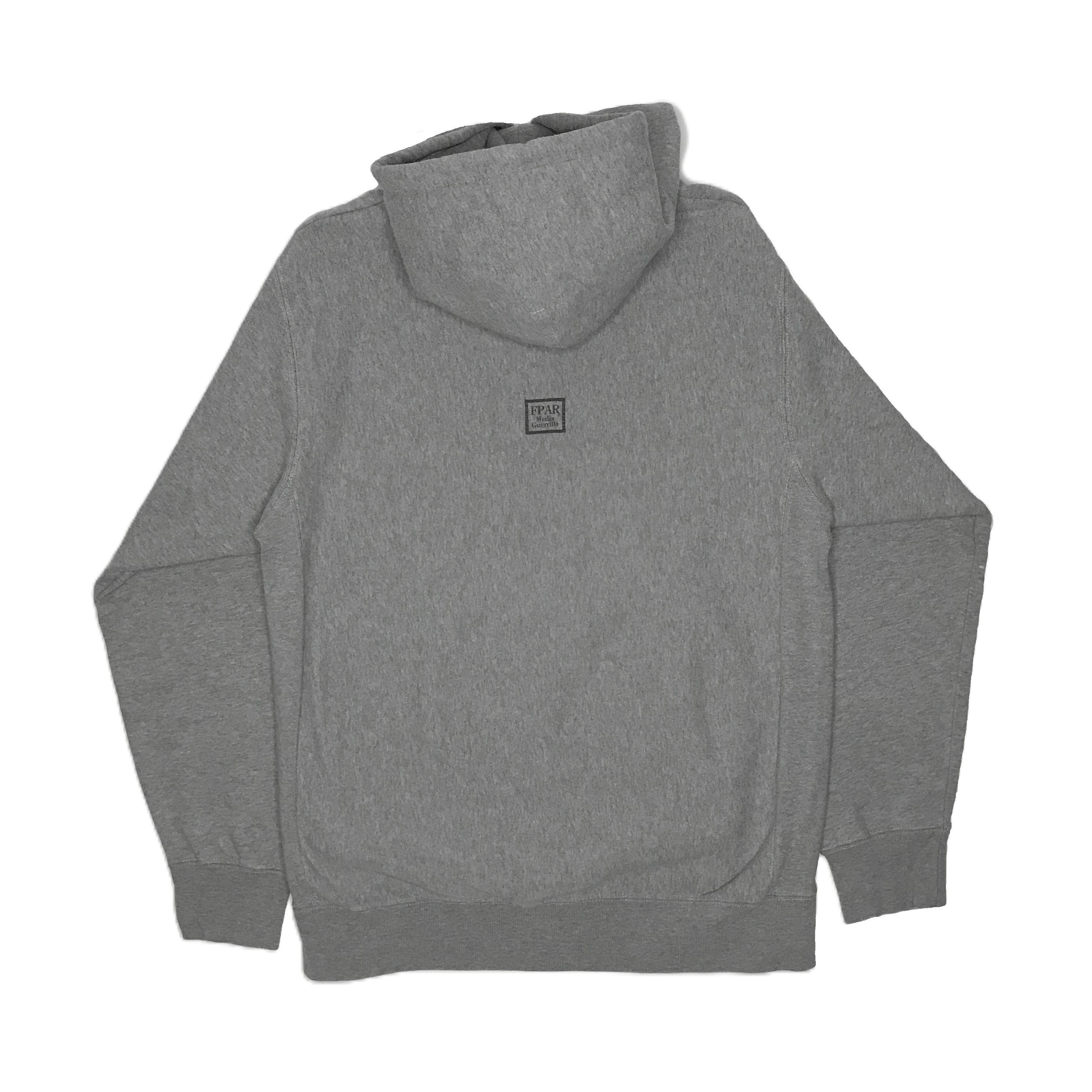 FPAR Fpar Media Guerrilla Mens Hoodie Pullover Sz S Gray Size US S / EU 44-46 / 1 - 2 Thumbnail