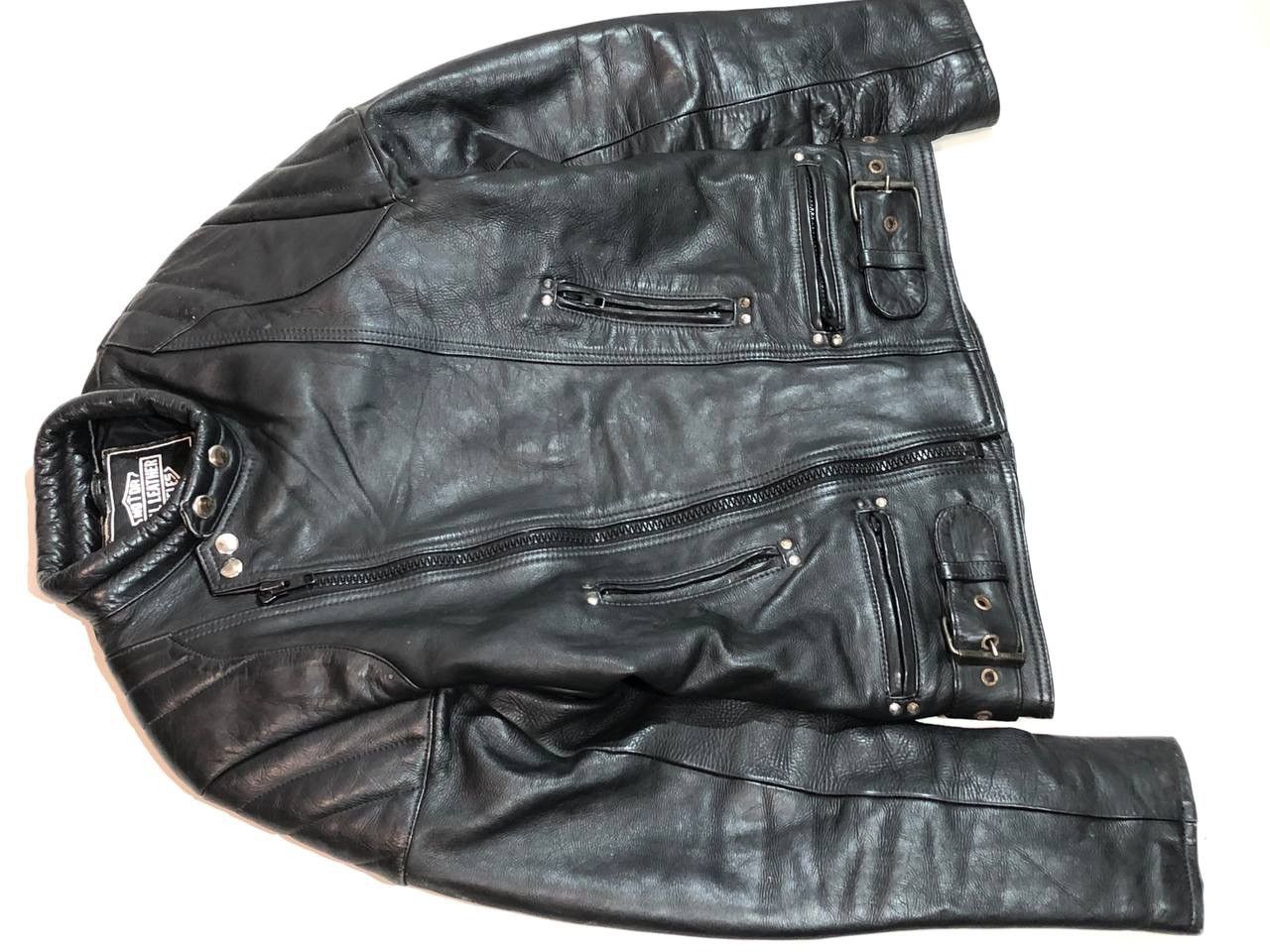 Other Real Leather Moto Jacket Vintage Racing Size US S / EU 44-46 / 1 - 6 Thumbnail