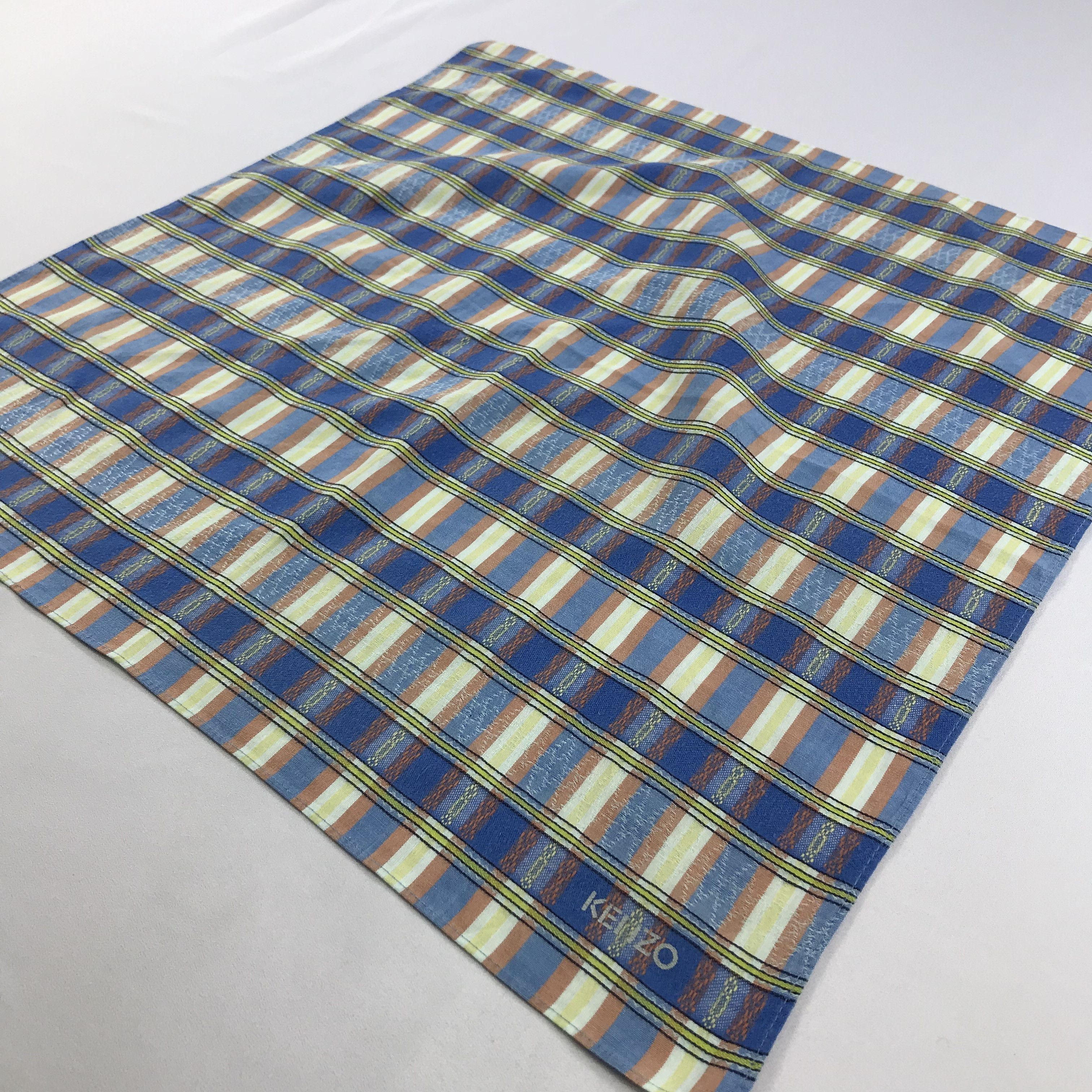 Kenzo × Vintage Kenzo Bandana / Handkerchief / Neckerchief - S2660 Size ONE SIZE - 2 Thumbnail