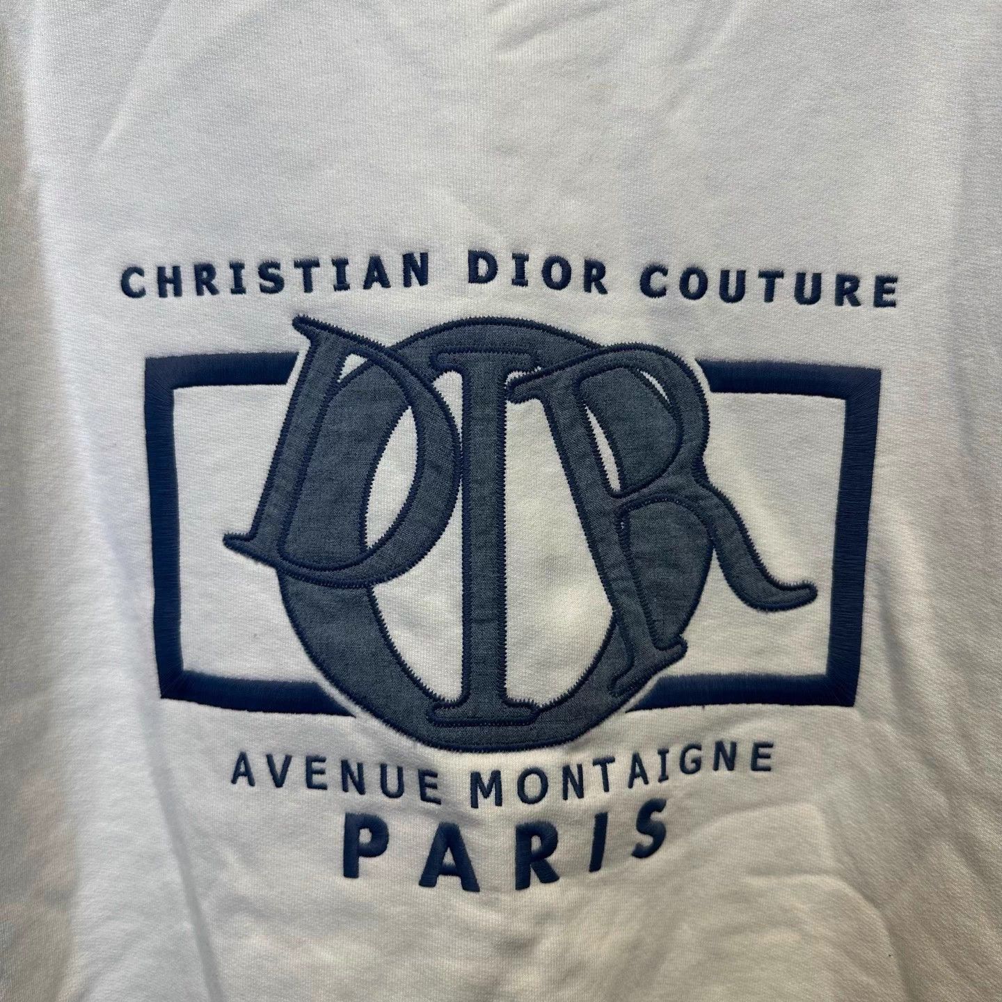 Dior Dior 24 big back logo patch embroidery crewneck sweatshirt M Size US M / EU 48-50 / 2 - 6 Thumbnail