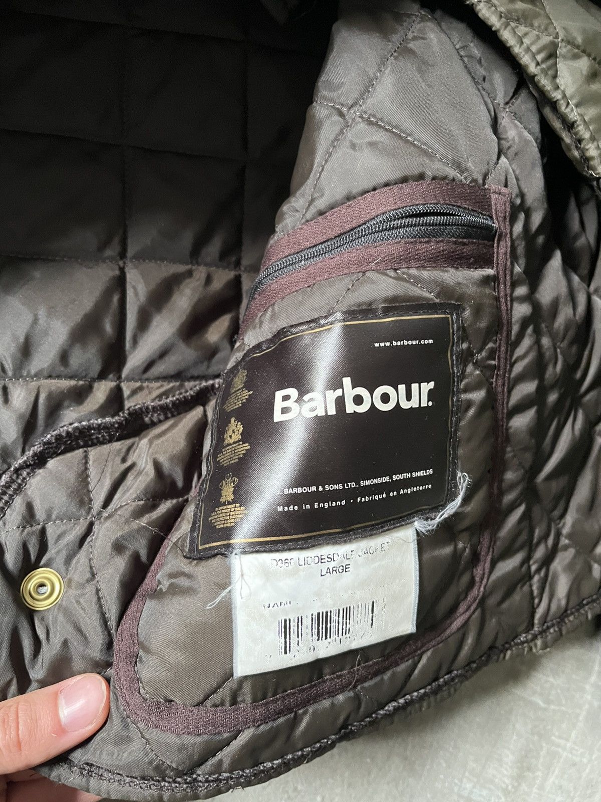 Barbour Vintage Barbour jacket khaki green 90s old money Size US XL / EU 56 / 4 - 11 Thumbnail
