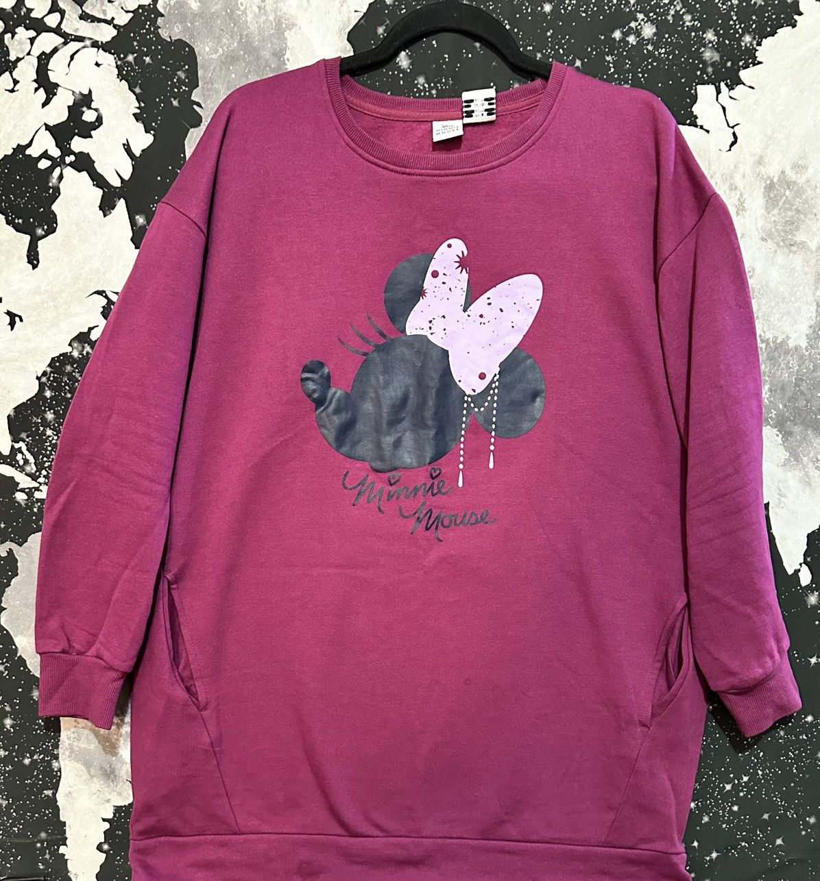 Disney Disney Minnie Mouse Pocket Sweatshirt Size L / US 10 / IT 46 - 1 Thumbnail