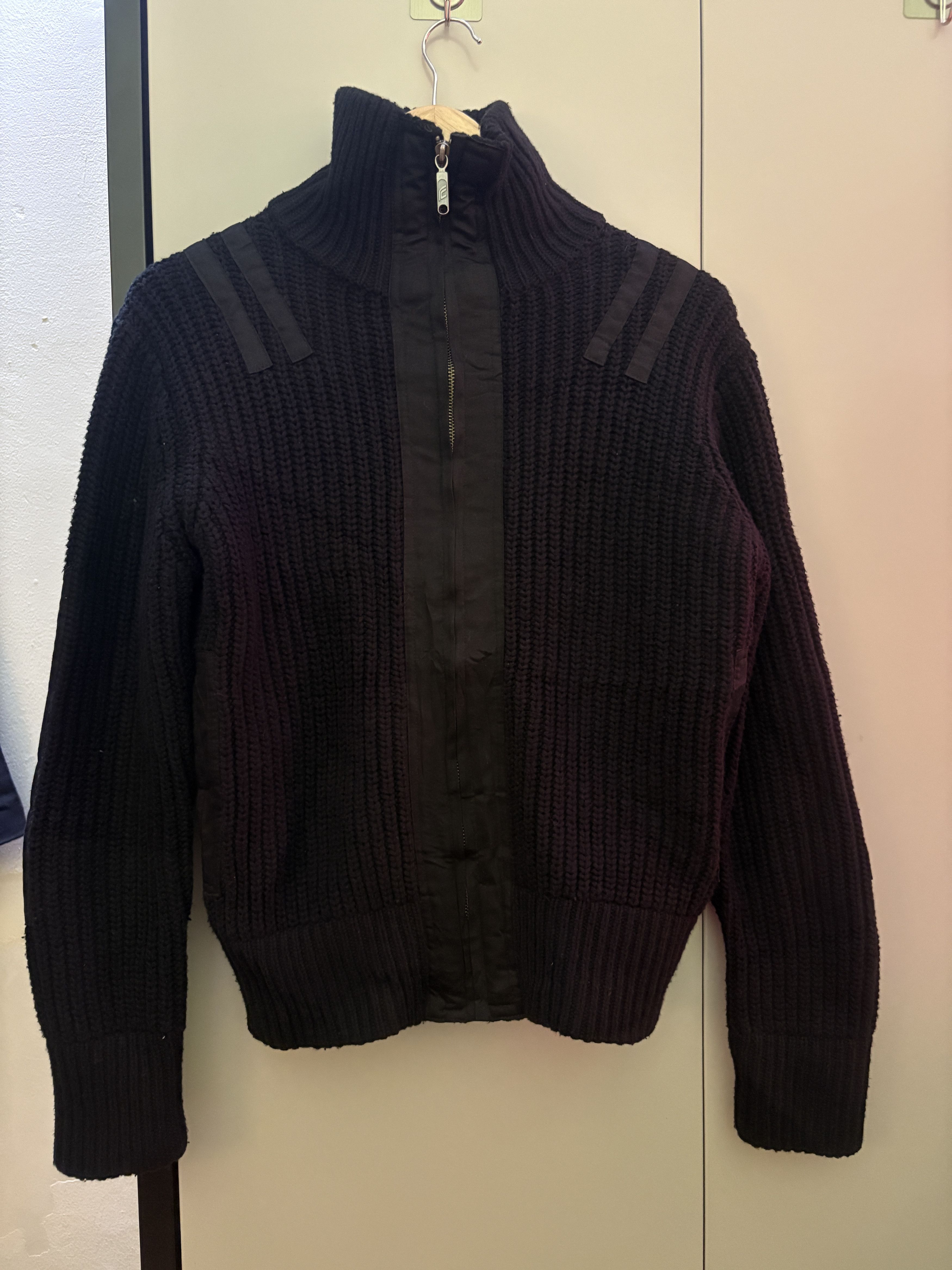 FCUK × French Connection French Connection Knit Wool Zipper Stretch Sweater Size US S / EU 44-46 / 1 - 1 Thumbnail