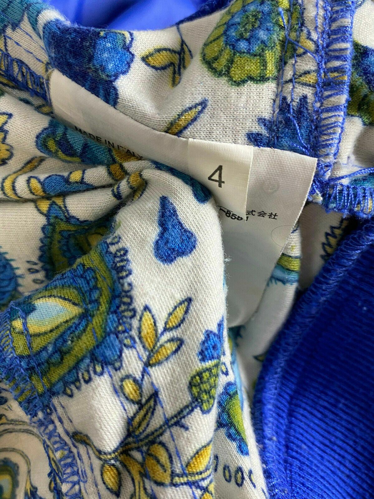 Designer Ladies Max Mara Italy Blue Full Zip Jacket Size 4 Size S / US 4 / IT 40 - 12 Thumbnail