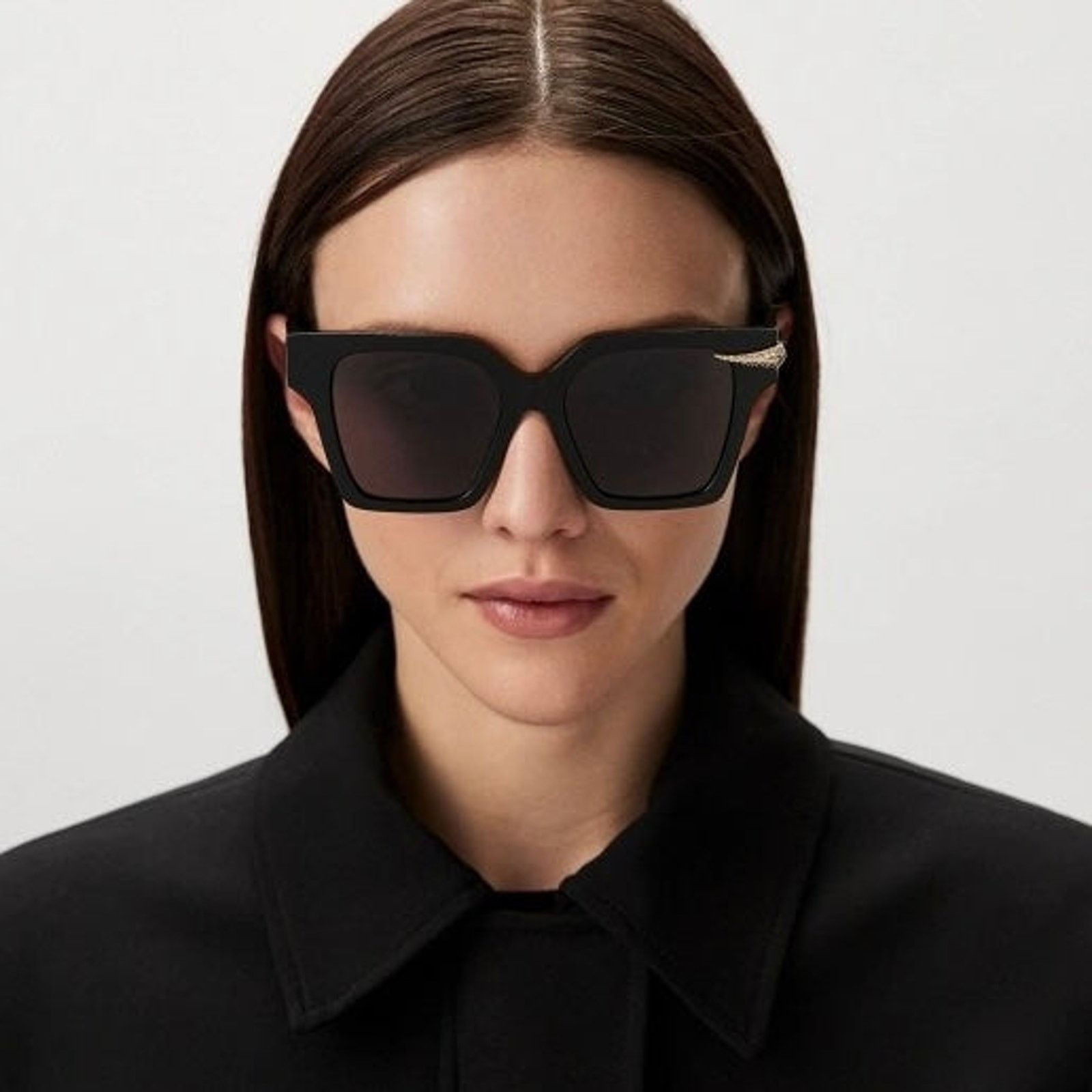 Roberto Cavalli New, ROBERTO CAVALLI Sunglasses SRC002S Col.09X7 Authentic Size ONE SIZE - 3 Thumbnail