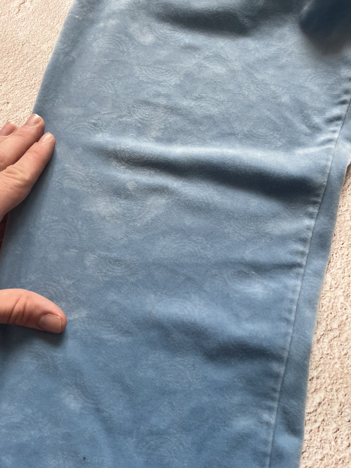 Southpole Soultspo Velour Monogram Track Pants Size US 32 / EU 48 - 5 Thumbnail