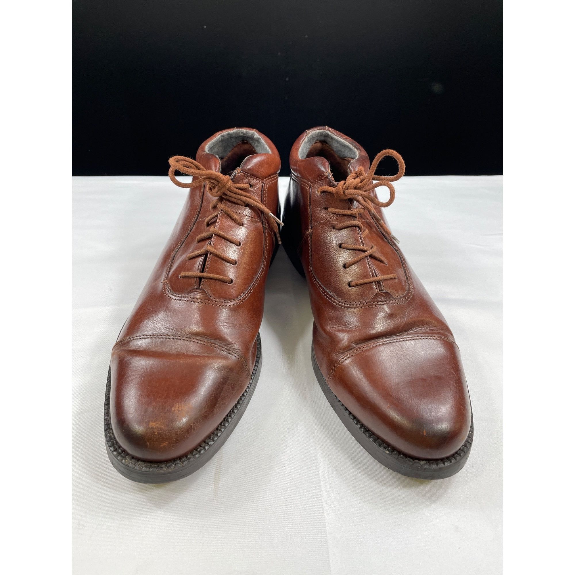 Giorgio Brutini Giorgio Brutini SKU 7555 Men’s Brown Leather Dress Shoes Oxf Size US 10 / EU 43 - 1 Thumbnail