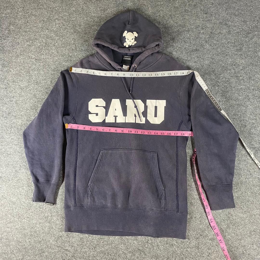 Hysteric Glamour Vintage Santatics Saru Distressed Hoodies Size US M / EU 48-50 / 2 - 3 Thumbnail