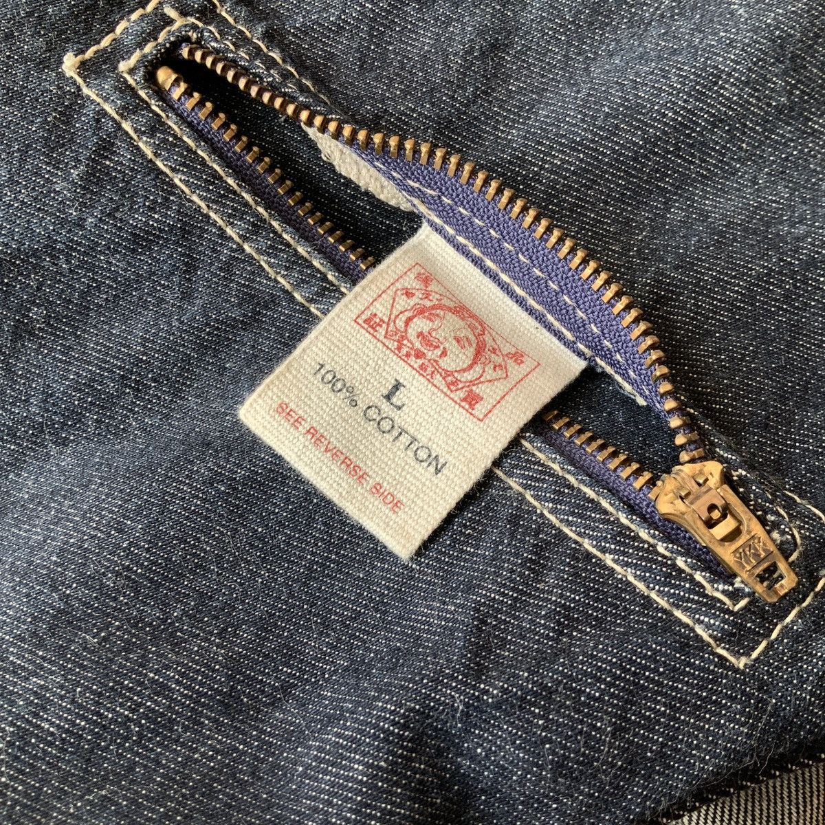 Evisu Evisu Paris Reversible Denim Jacket Size US M / EU 48-50 / 2 - 8 Thumbnail