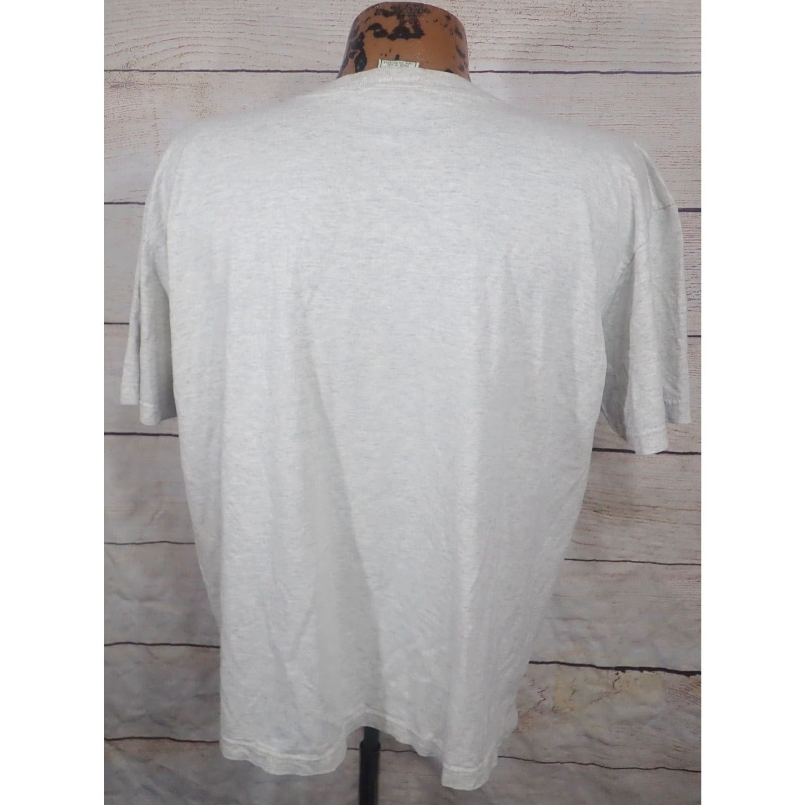 Levi's VINTAGE Levi's Jeans Women Levi's Logo Spellout Graphic Tee Shirt S/M Heather Gray USA Made 90s Classic Retro Adult Womens Size S / US 4 / IT 40 - 4 Thumbnail