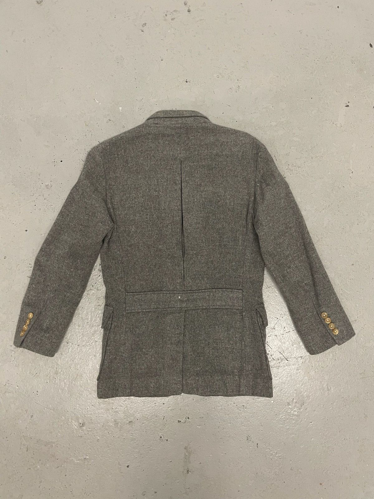 Kris Van Assche Kris Van Assche Grey Wool Blazer Size US S / EU 44-46 / 1 - 3 Thumbnail