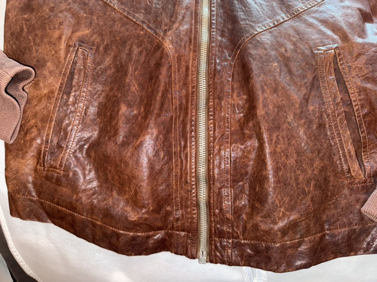 Rick Owens Rick Owens Moody Blistered Calf Skin Bomber Jacket Size US M / EU 48-50 / 2 - 5 Thumbnail