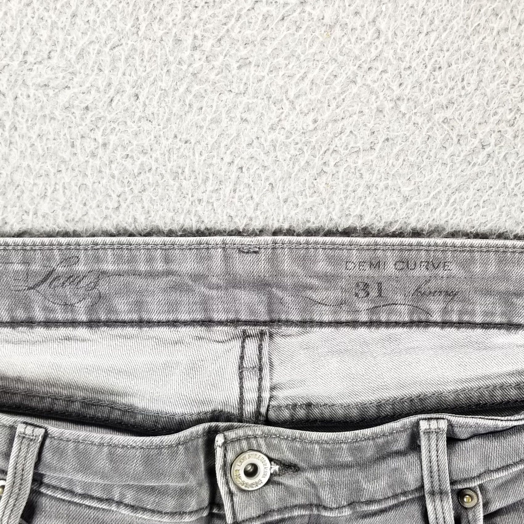 Levi's Levi's Womens Jeans 31X28 Skinny Low Rise Medium Wash Denim Pants (Regular) Womens Size 24" / US 00 / IT 34 - 2 Thumbnail