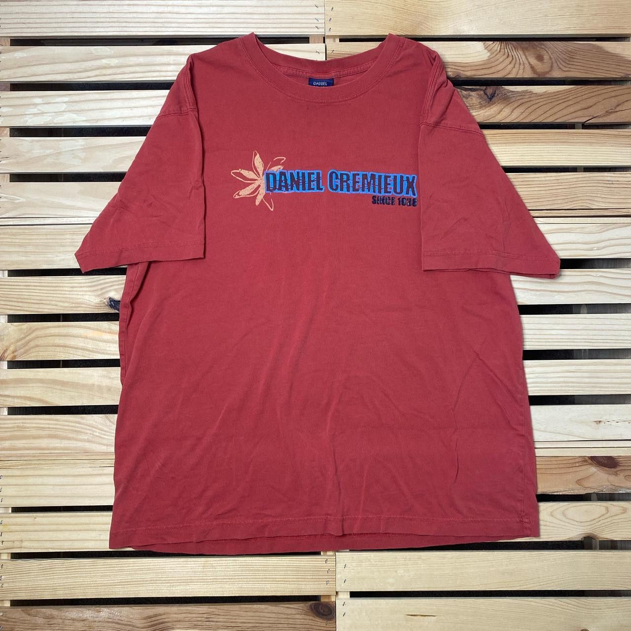 Daniel Cremieux Vintage Daniel Cremieux Orange Surf Tee Size Large Size US L / EU 52-54 / 3 - 2 Thumbnail