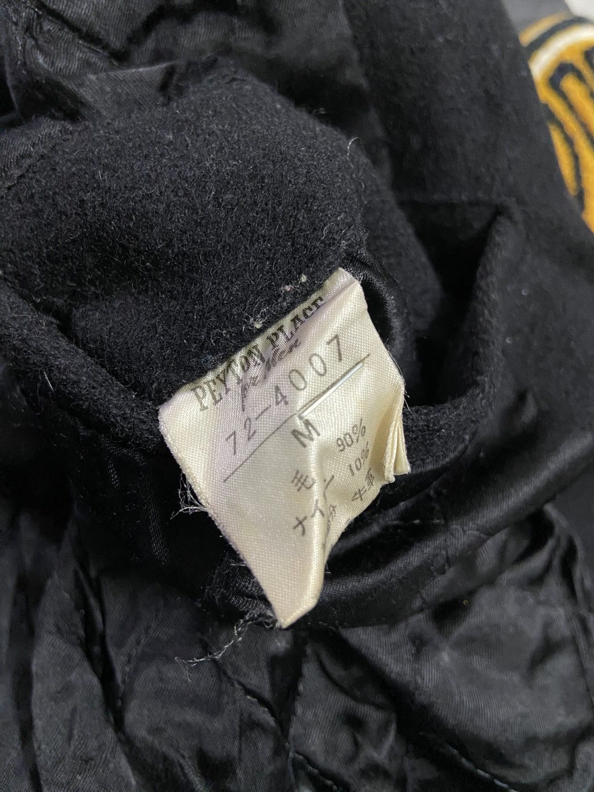 PPFM PPFM Wool Leather Black Varsity Jacket Size US M / EU 48-50 / 2 - 7 Thumbnail