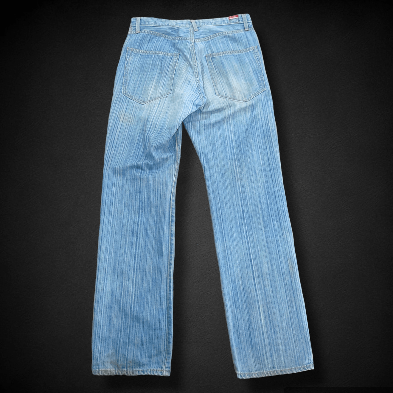 Blue Blue Japan × Japanese Brand BLUE WAY Modern Vintage Faded Blue Denim Pants Size US 32 / EU 48 - 2 Thumbnail