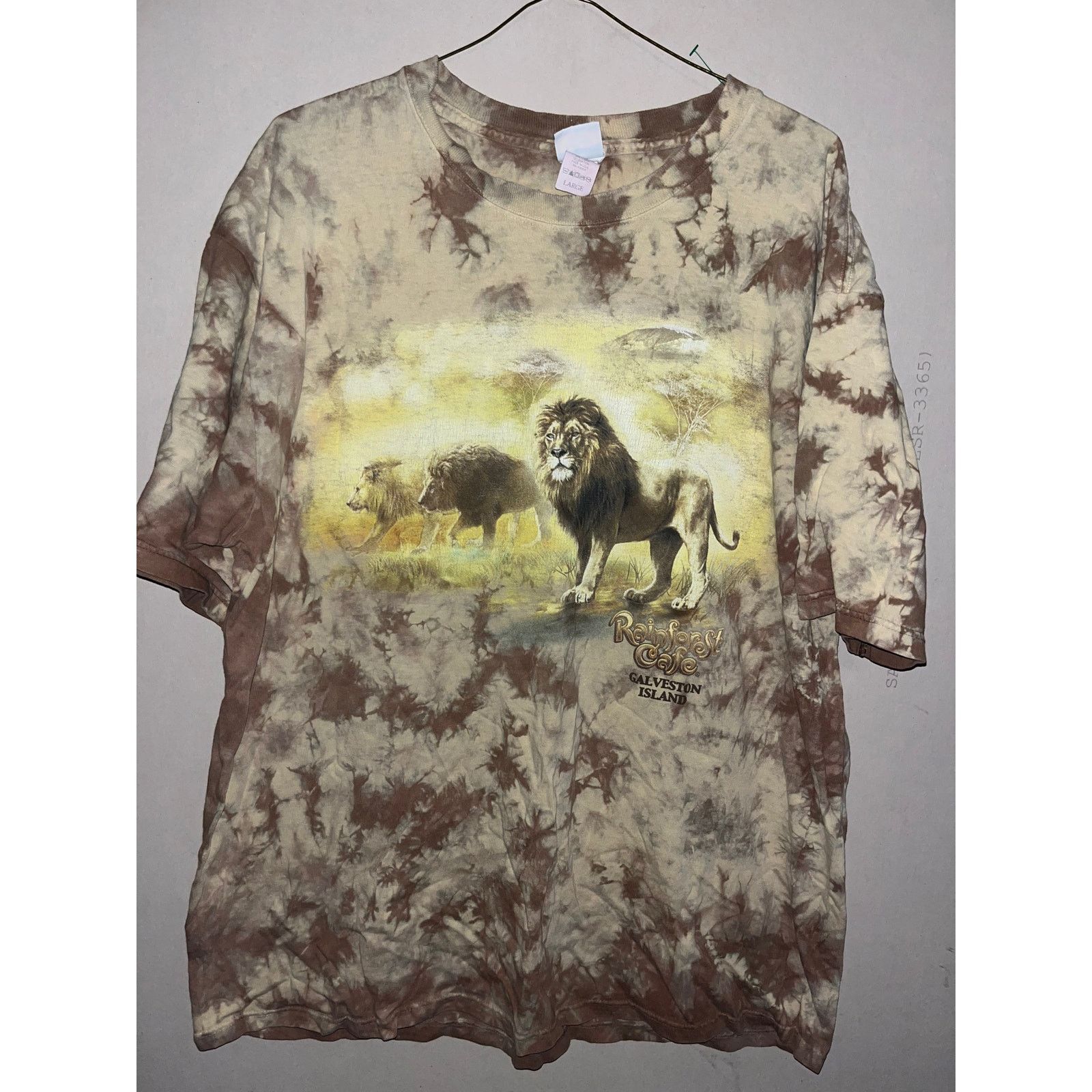 Rainforest vintage Rainforest Cafe Lion shirt tie dye Orlando Large Size US L / EU 52-54 / 3 - 1 Thumbnail