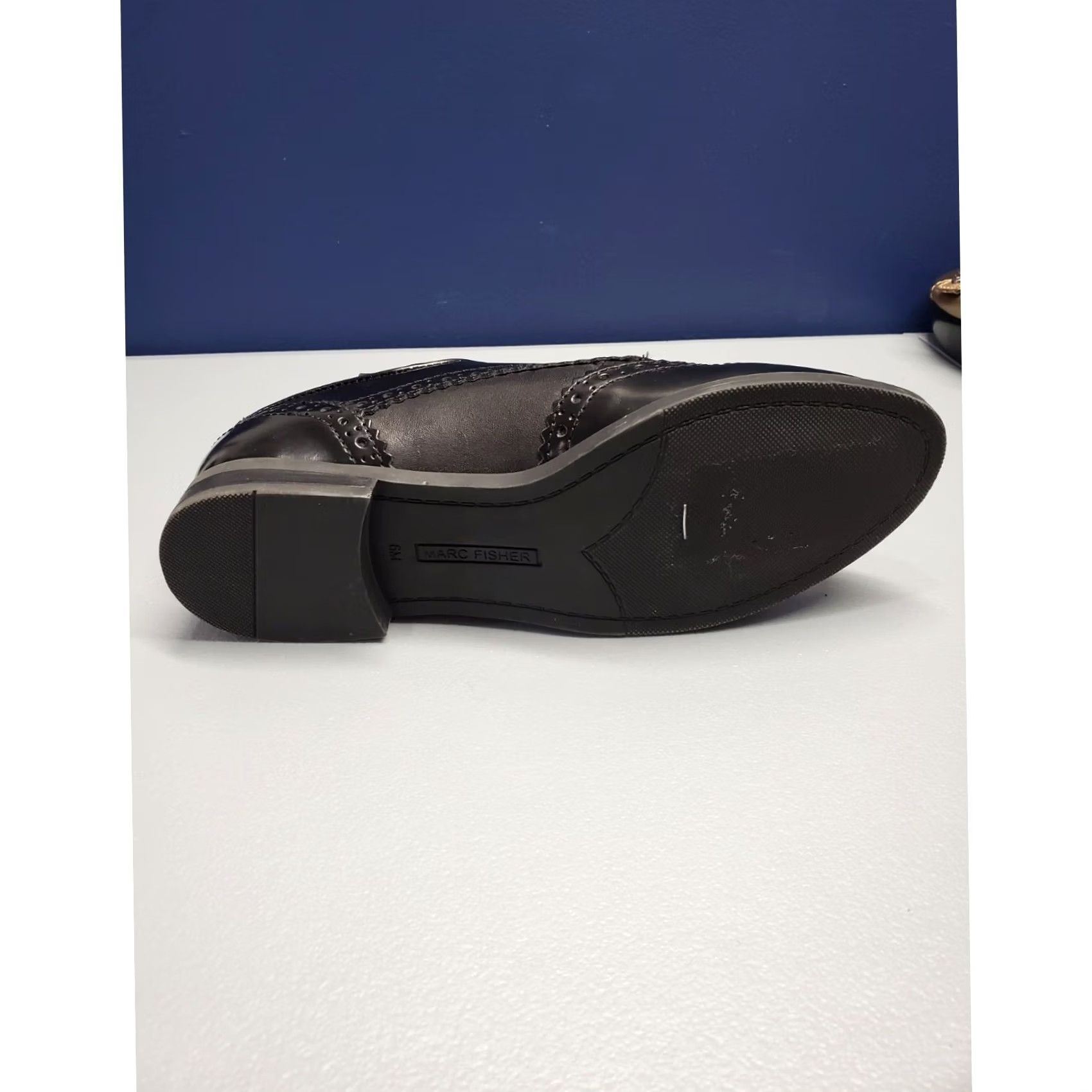 Marc Fisher Marc Fisher Sailor Oxford Dress Shoes Womens Size 6M Black Leather Almond Toe EUC Footwear Flat Lace Up Mens? Women Size XS / US 0-2 / IT 36-38 - 7 Thumbnail