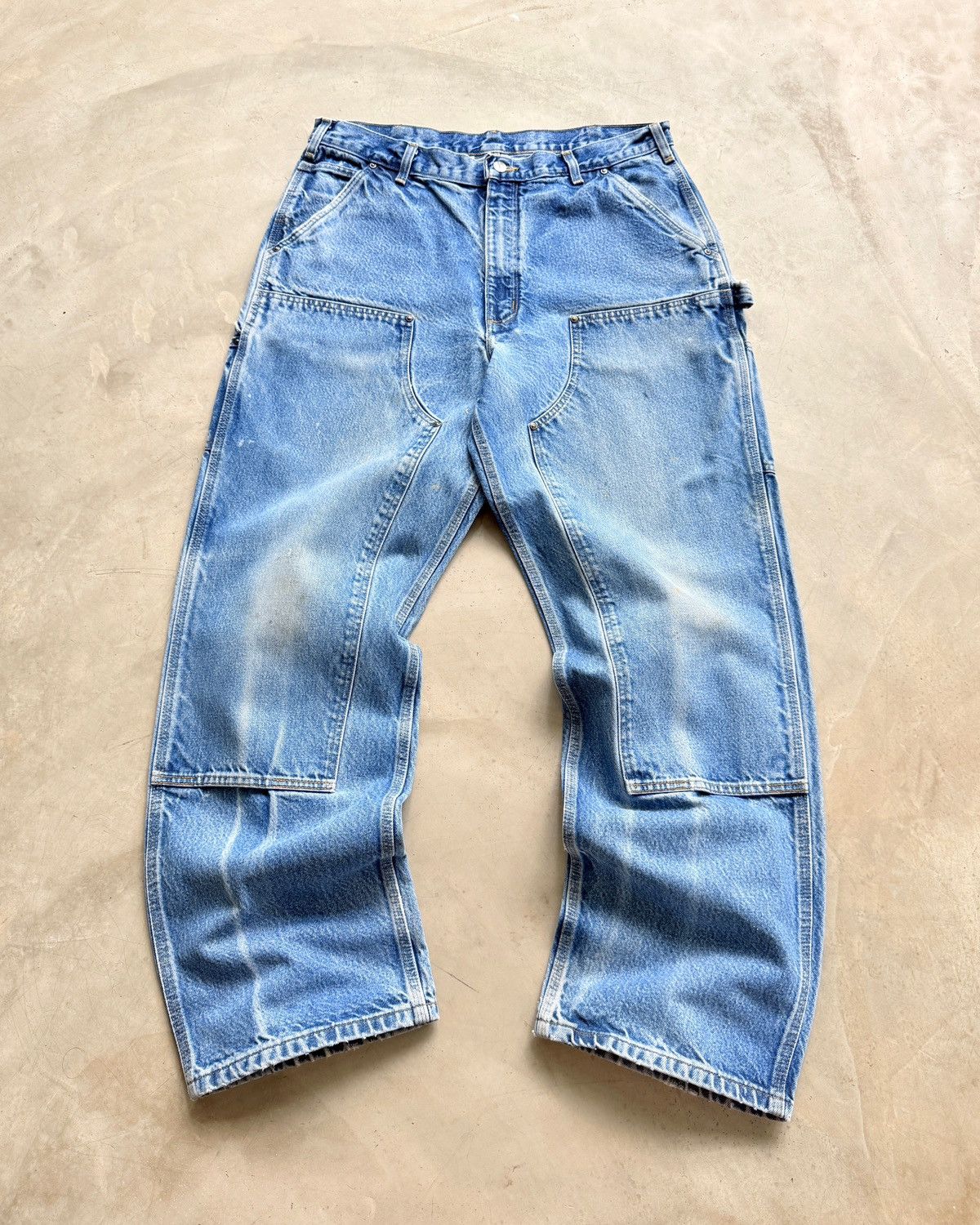 Carhartt Carhartt Denim Doubleknee B73 DST ⭐️ Size US 36 / EU 52 - 1 Thumbnail