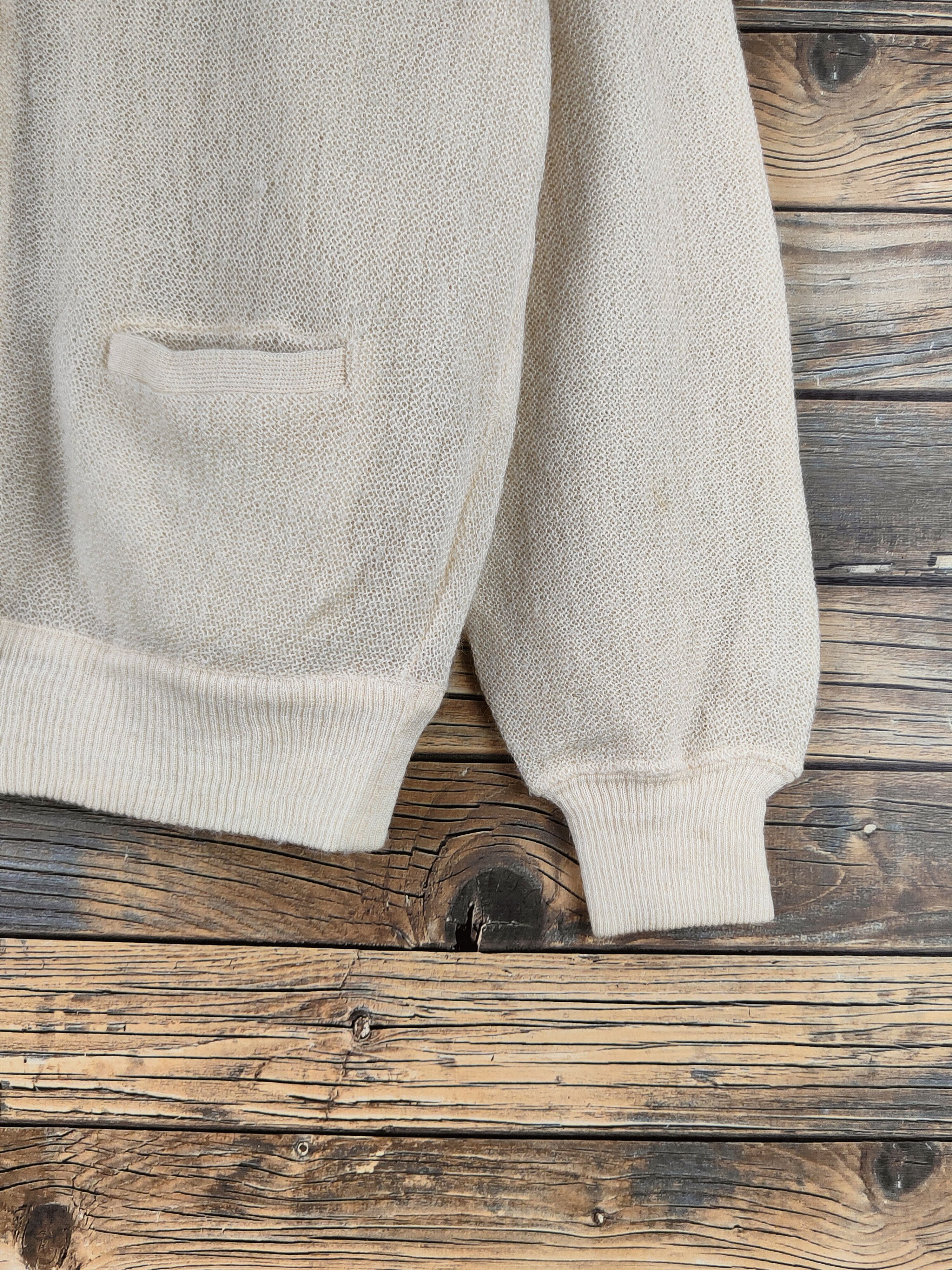 Grand Slam DL Grand Slam-Musingwear Beige Knitwear Cardigan #46-163 Size US M / EU 48-50 / 2 - 7 Thumbnail
