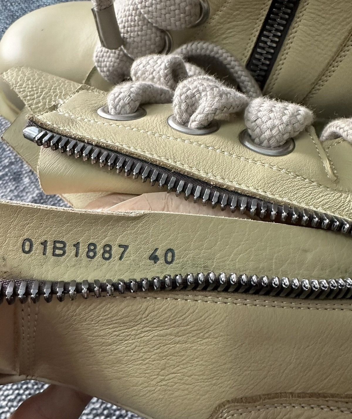Rick Owens Rick Owens transparent octopus sole military boots Size US 7 / EU 40 - 6 Thumbnail