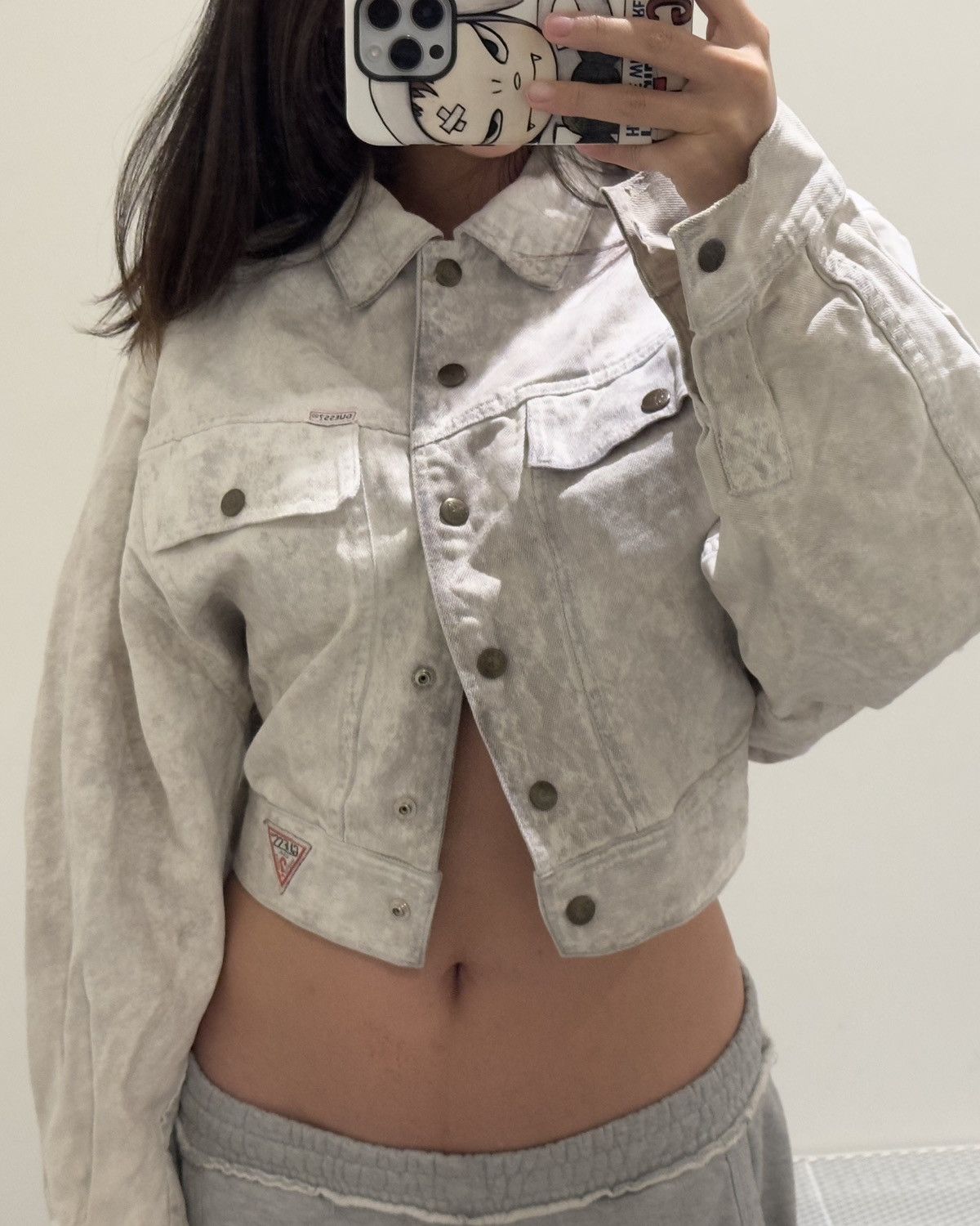 Georges Marciano Vintage Georges Marciano for Guess Balloon Denim Jacket Size M / US 6-8 / IT 42-44 - 1 Thumbnail