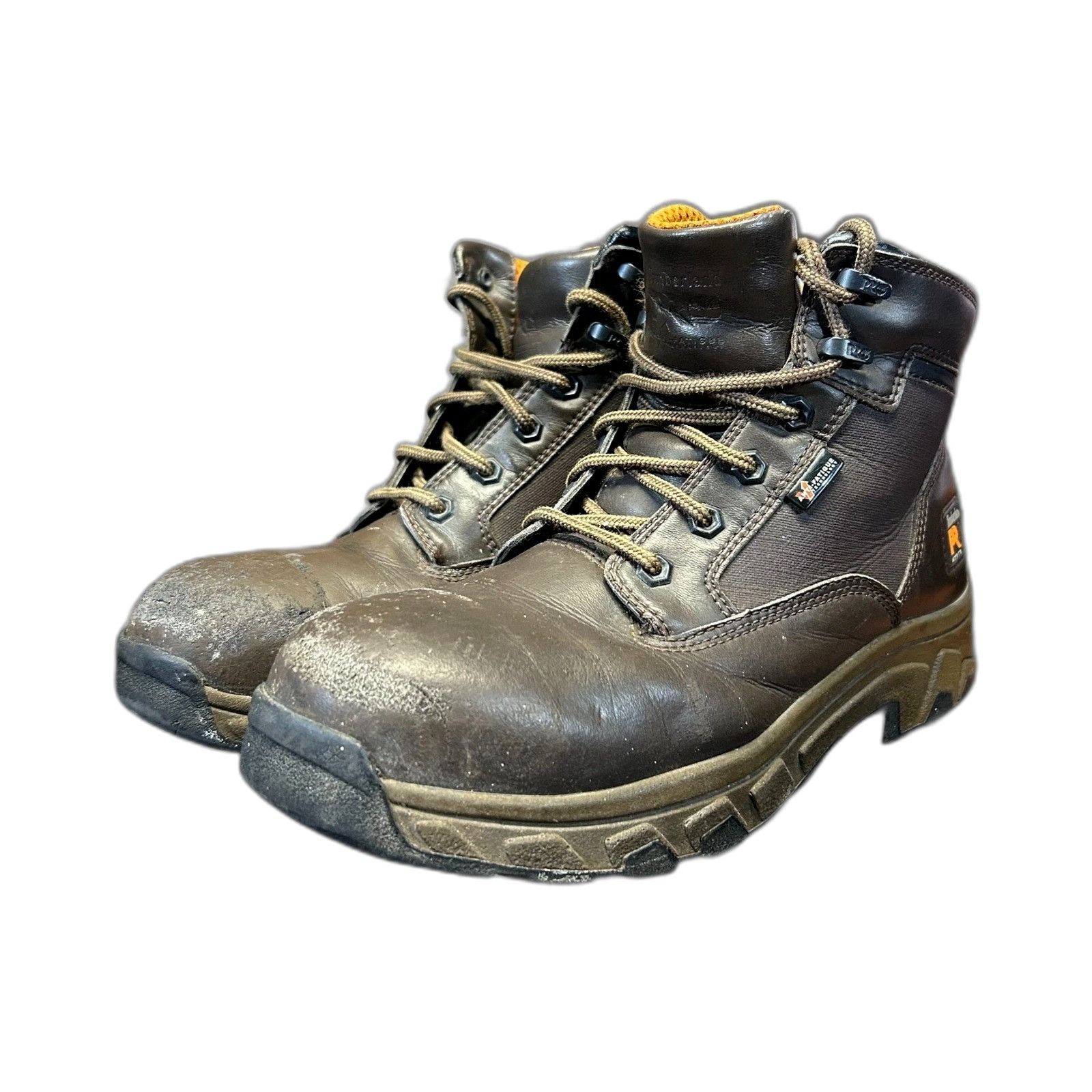 Timberland Timberland PRO Men's Work Boots Size 9M Workstead 6" Comp To Size US 9 / EU 42 - 4 Thumbnail