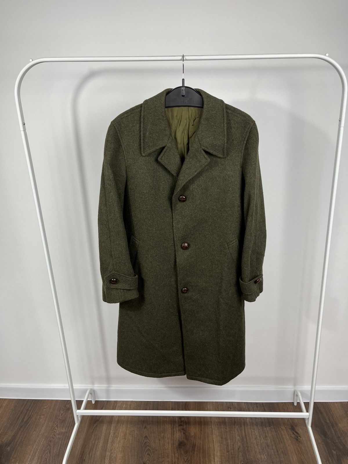 Other Vintage Tyrolean Loden Wool Coat Green Austrian Alpine Size US M / EU 48-50 / 2 - 1 Thumbnail
