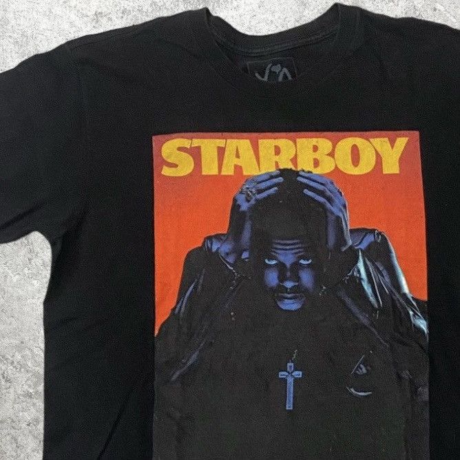 Band Tees The Weeknd Starboy Promo Tee Size US M / EU 48-50 / 2 - 1 Thumbnail