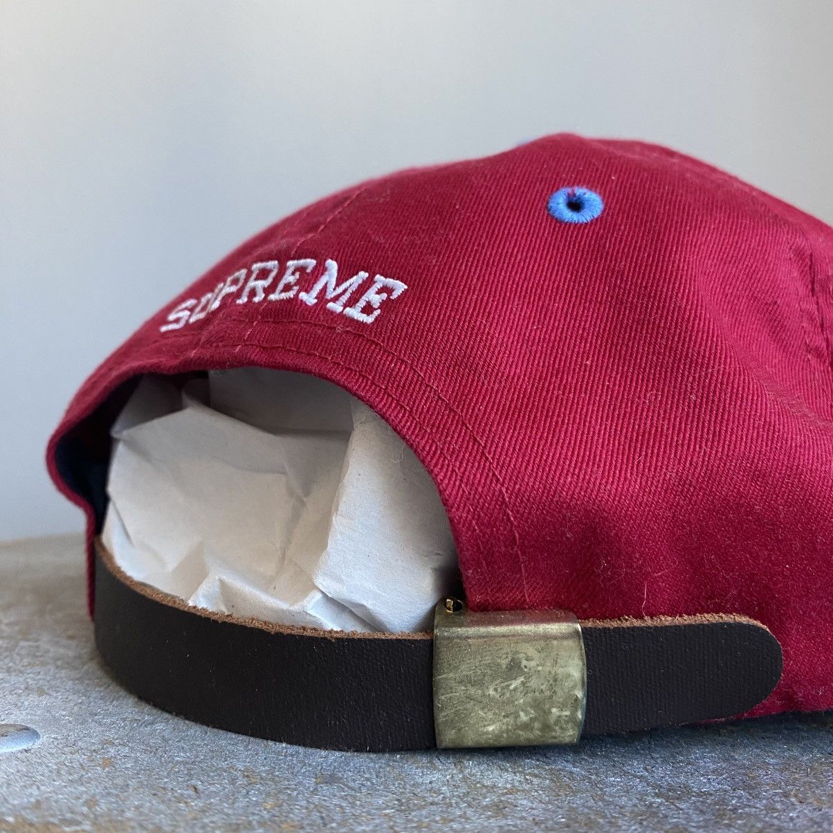 Supreme Supreme 2-Tone S Logo 6 Panel Hat (Red/Blue) Size ONE SIZE - 5 Thumbnail