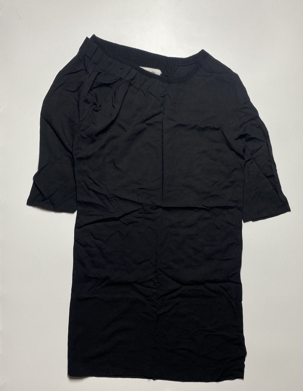 Maison Margiela Maison Margiela - Asymmetrical Pleated Dress Size M / US 6-8 / IT 42-44 - 2 Thumbnail