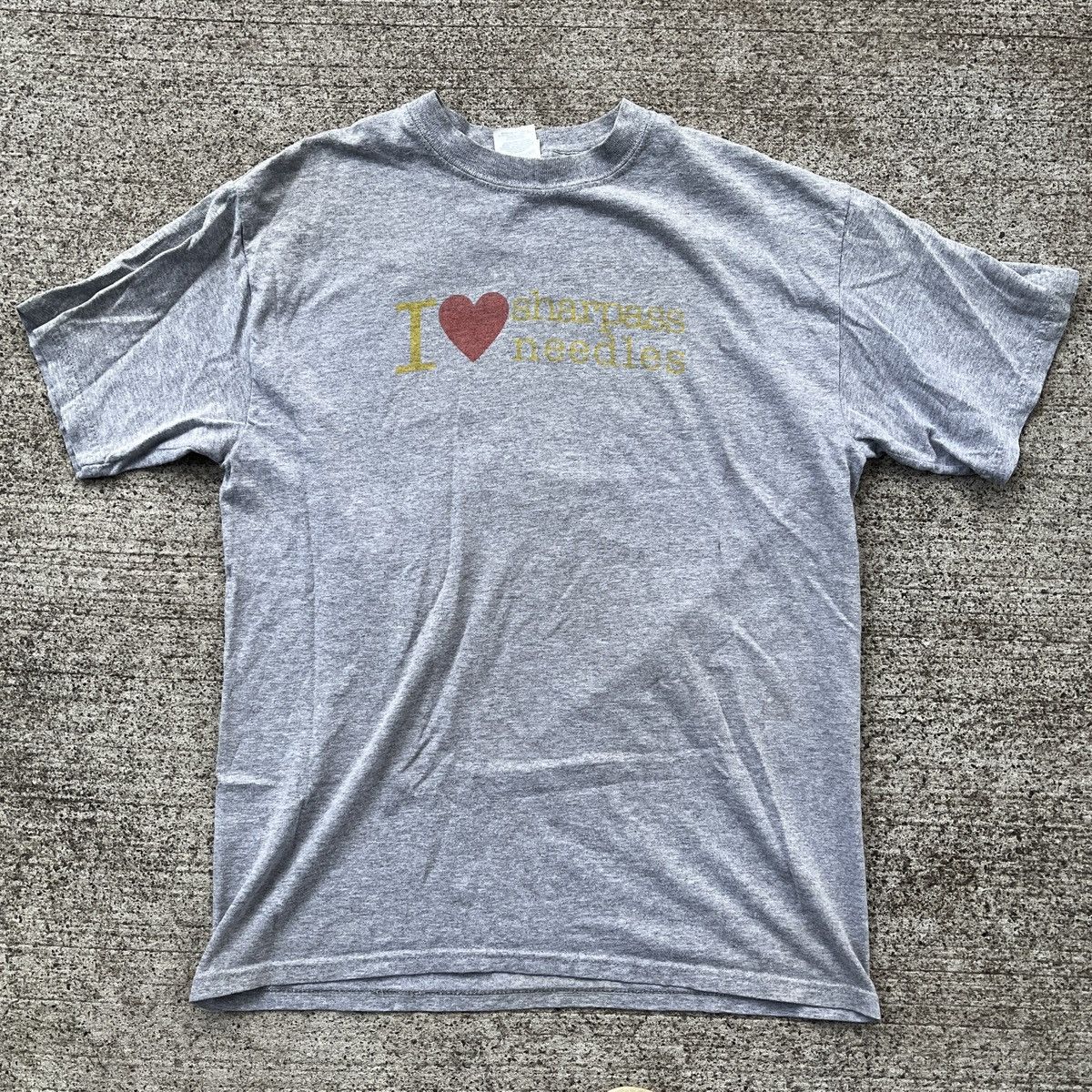 Vintage Vintage I Love Sharp Ass Needles T-Shirt Tattoo M Size US M / EU 48-50 / 2 - 1 Thumbnail
