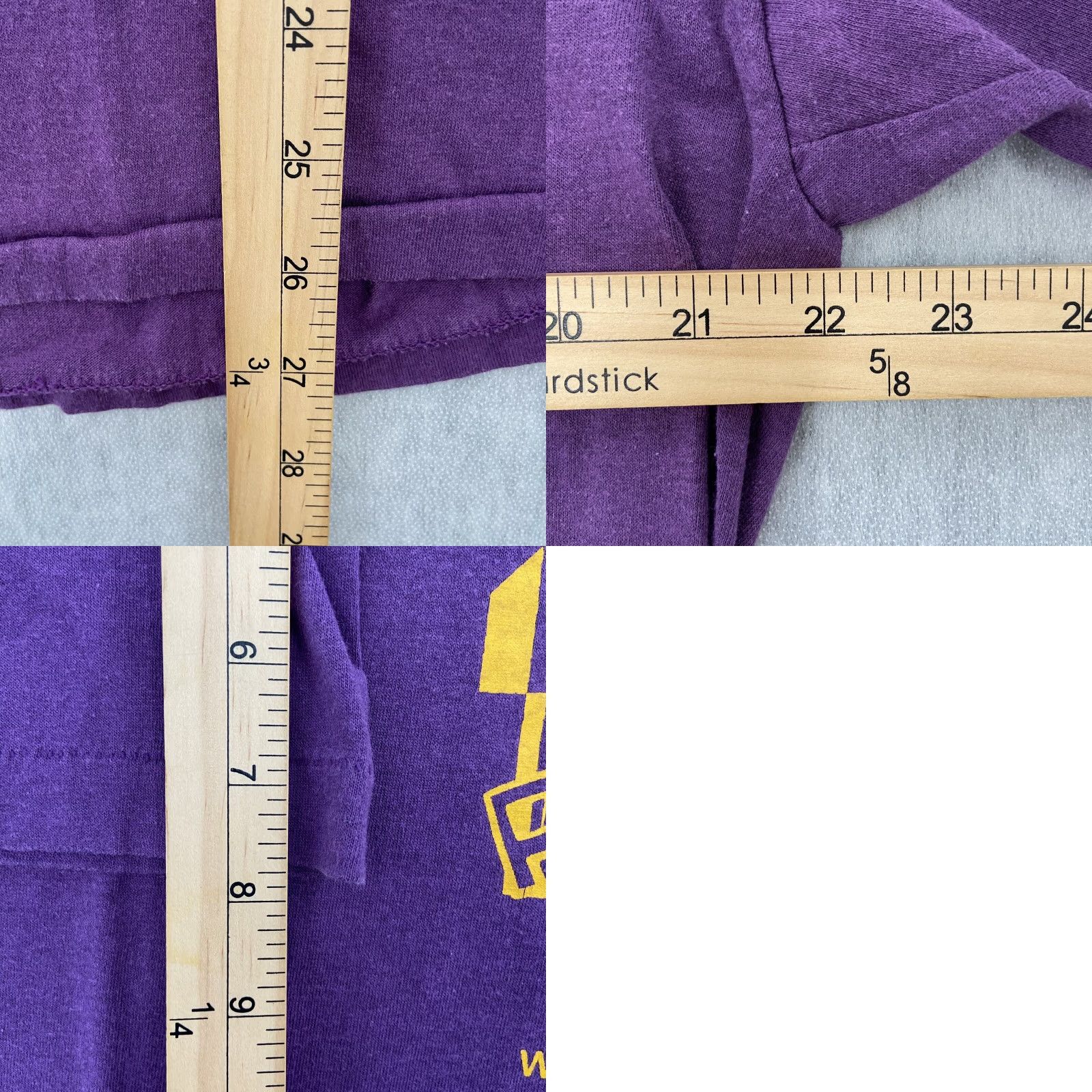 Vintage VINTAGE Western Illinois University Shirt Adult 2XL Purple Homecoming Bulldog Duke T-Shirts Size US XXL / EU 58 / 5 - 8 Thumbnail