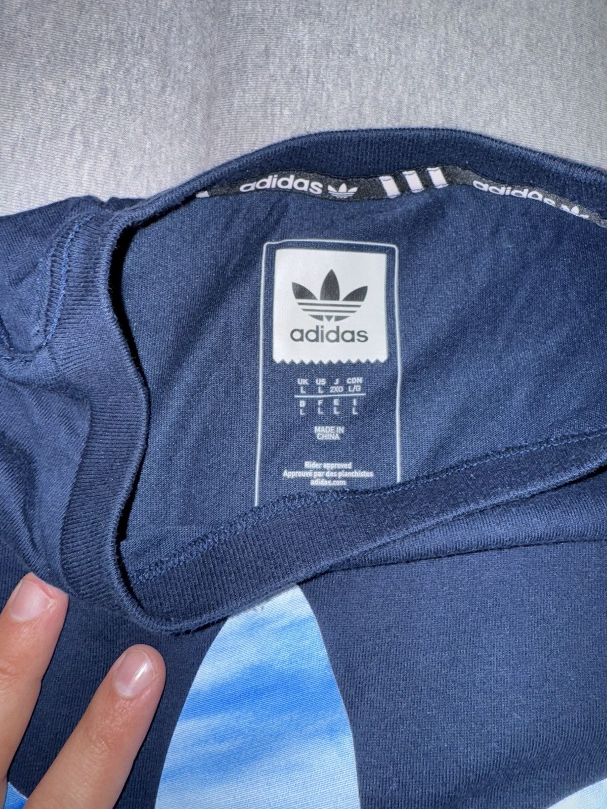 Adidas VINTAGE ADIDAS SKATEBOARDING LOGO TEE Size US L / EU 52-54 / 3 - 3 Thumbnail