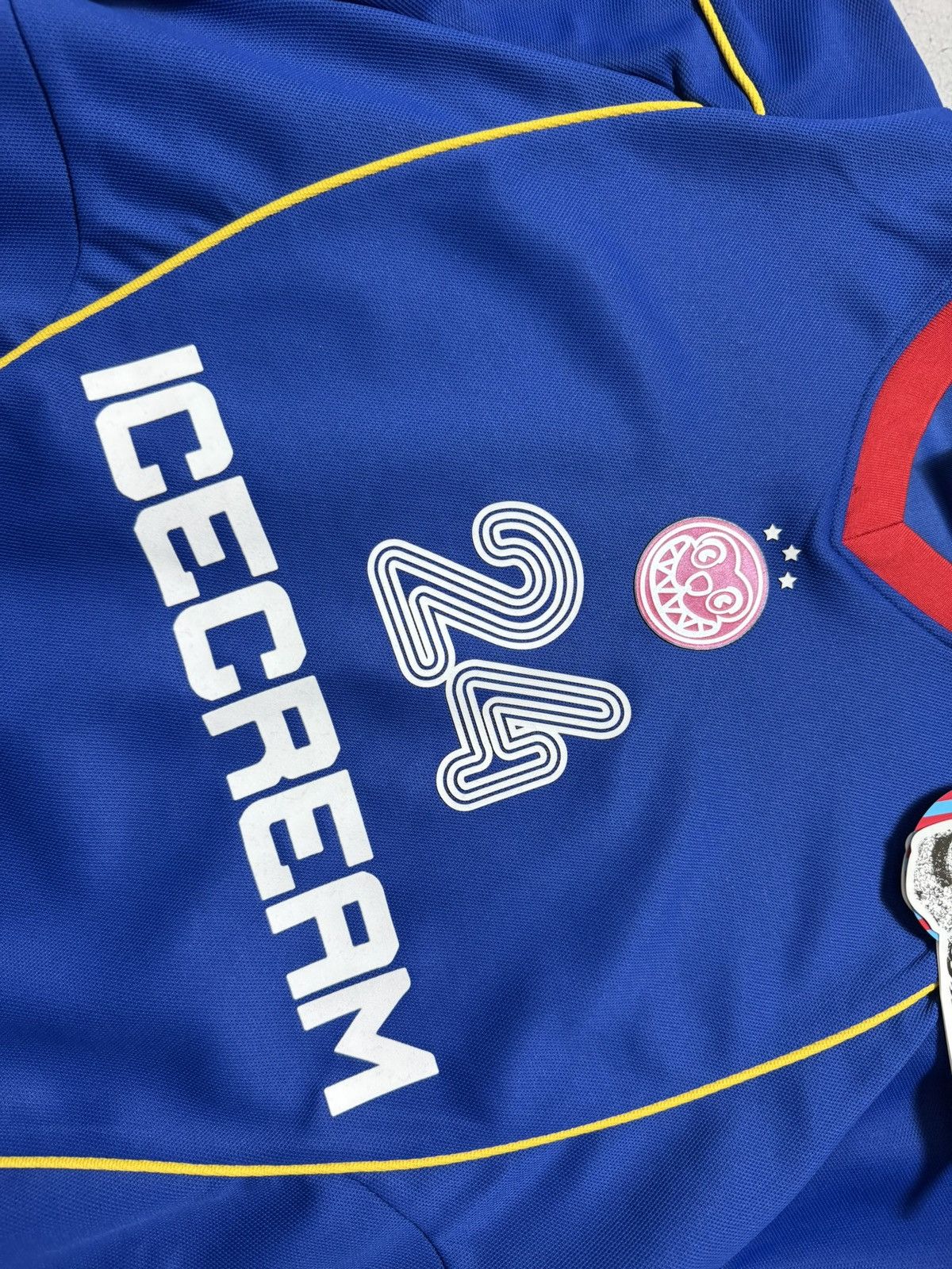 Icecream Icecream #24 New Long Sleeve Football Jersey Size M BBC Size US M / EU 48-50 / 2 - 5 Thumbnail