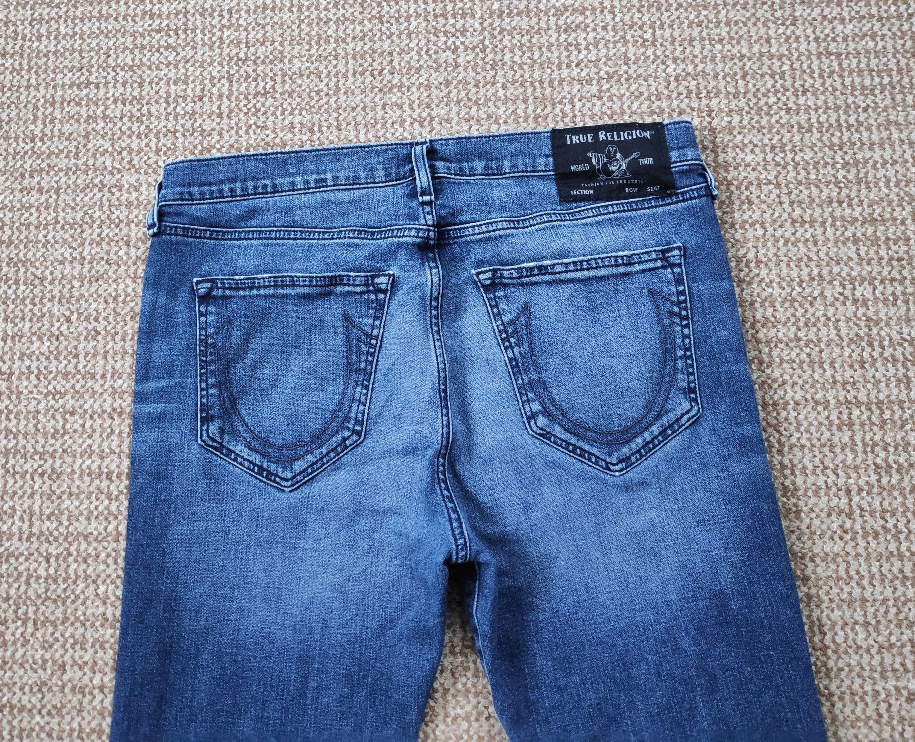 True Religion True Religion Rocco No Flap Relaxed Skinny Denim Jeans Size US 34 / EU 50 - 4 Thumbnail