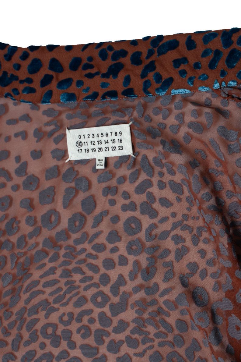 Maison Margiela Maison Margiela, SS2019 Devore leopard shirt Size US L / EU 52-54 / 3 - 8 Thumbnail