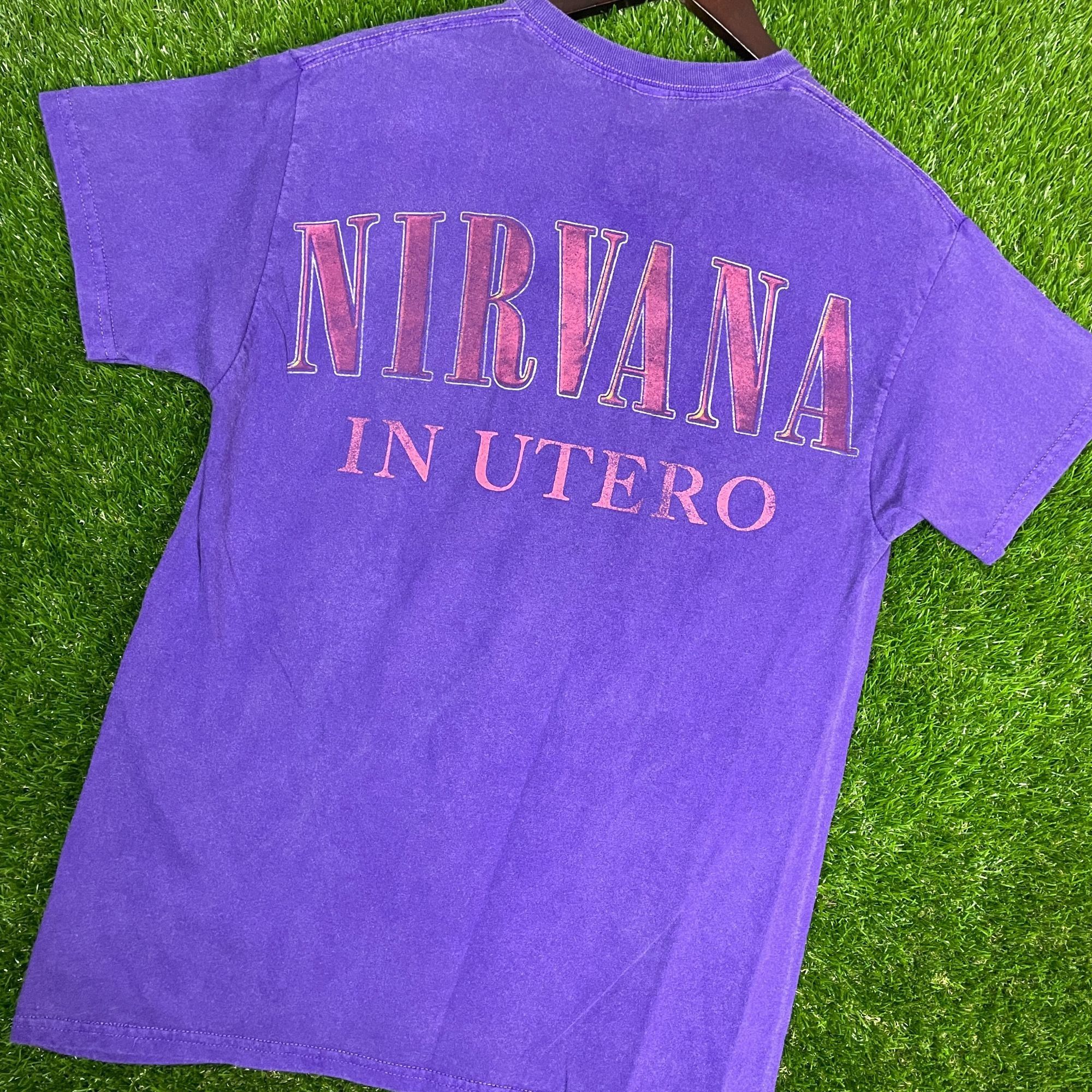 Nirvana Nirvana in Utero Rock T-shirt size Small Size US S / EU 44-46 / 1 - 7 Thumbnail