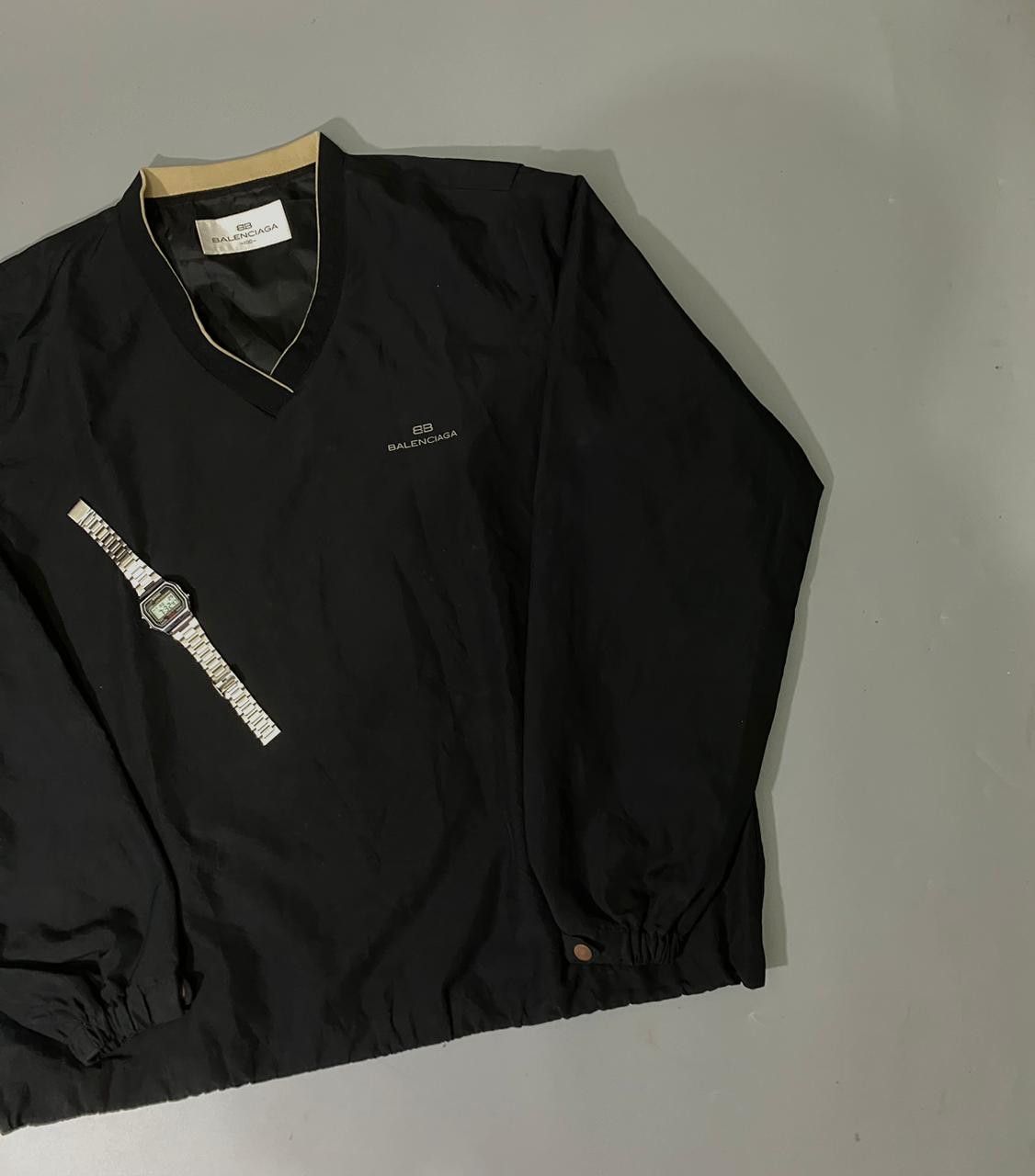 Balenciaga 💥All Black💥Balenciaga Track Sweatshirt Size US L / EU 52-54 / 3 - 3 Thumbnail